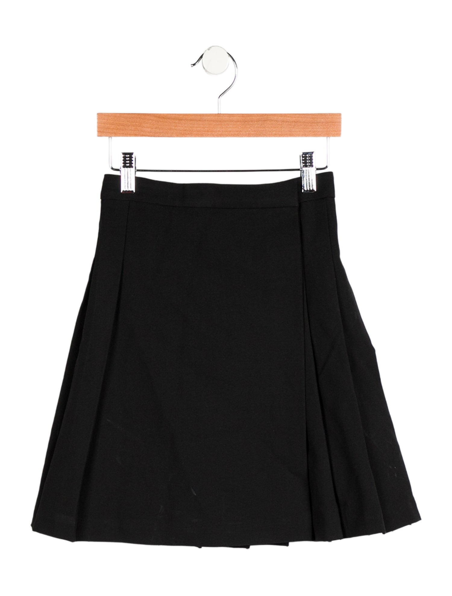 Burberry Pleated Solid Skirt