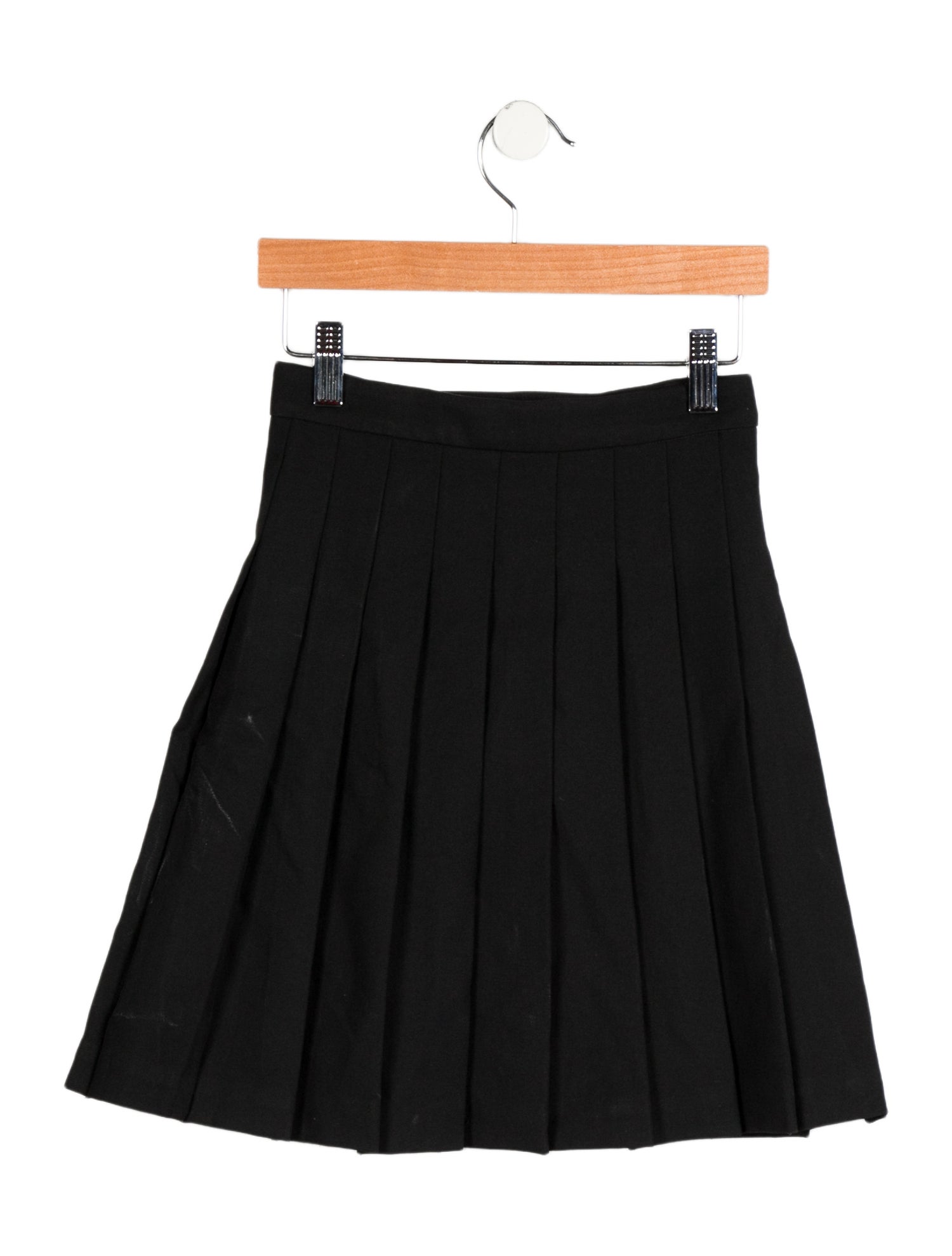 Burberry Pleated Solid Skirt