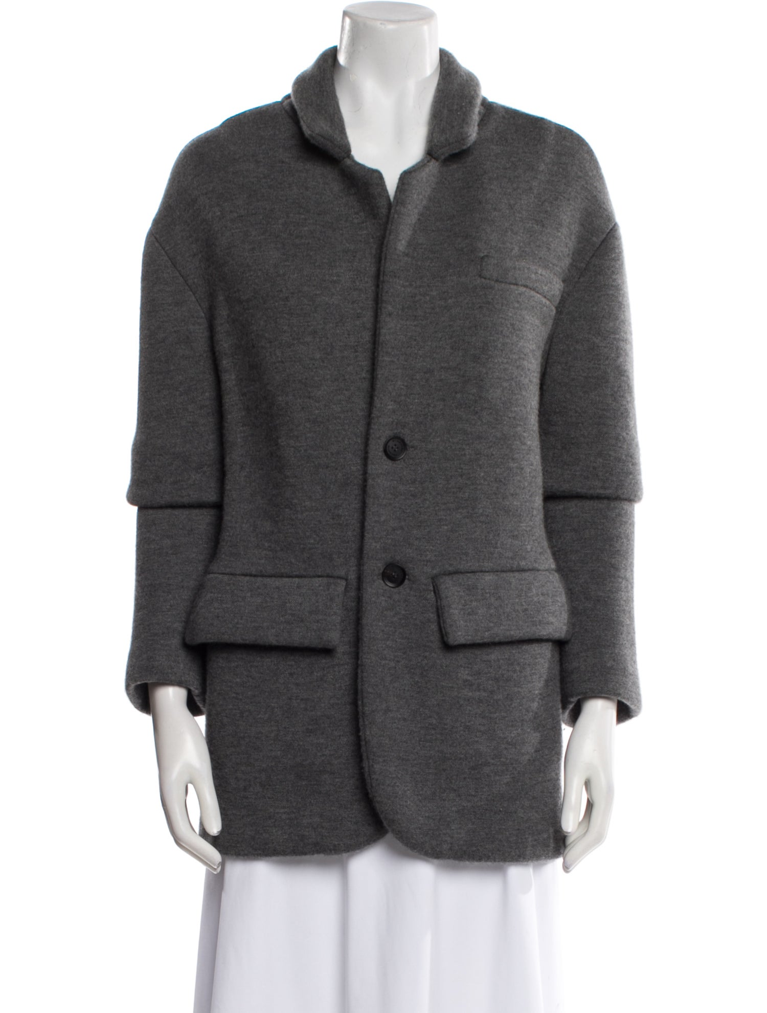 Burberry Cashmere Faux Fur Jacket