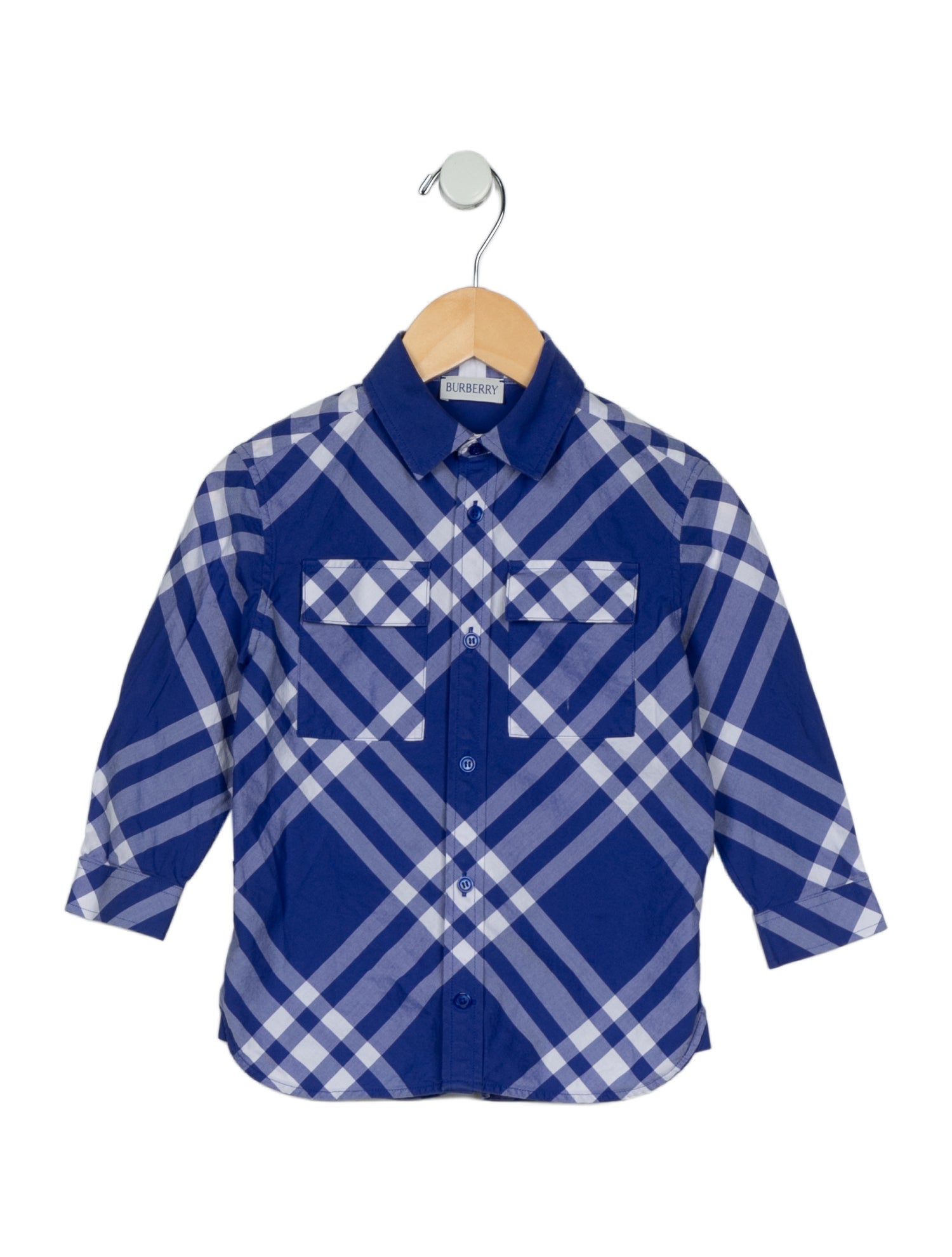 Burberry Toddler boy's long button up shirt