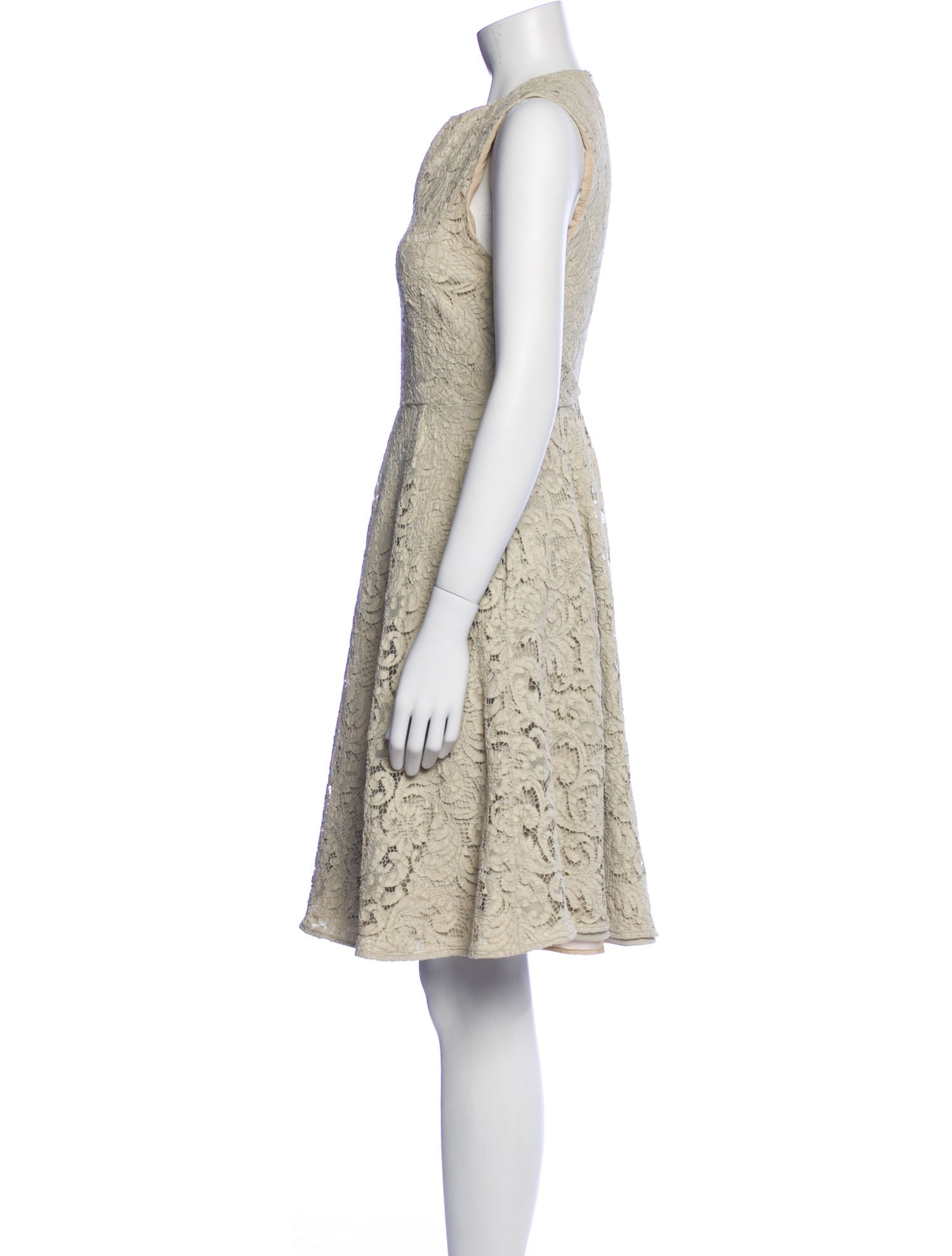 Burberry London V-Neck Mini Dress