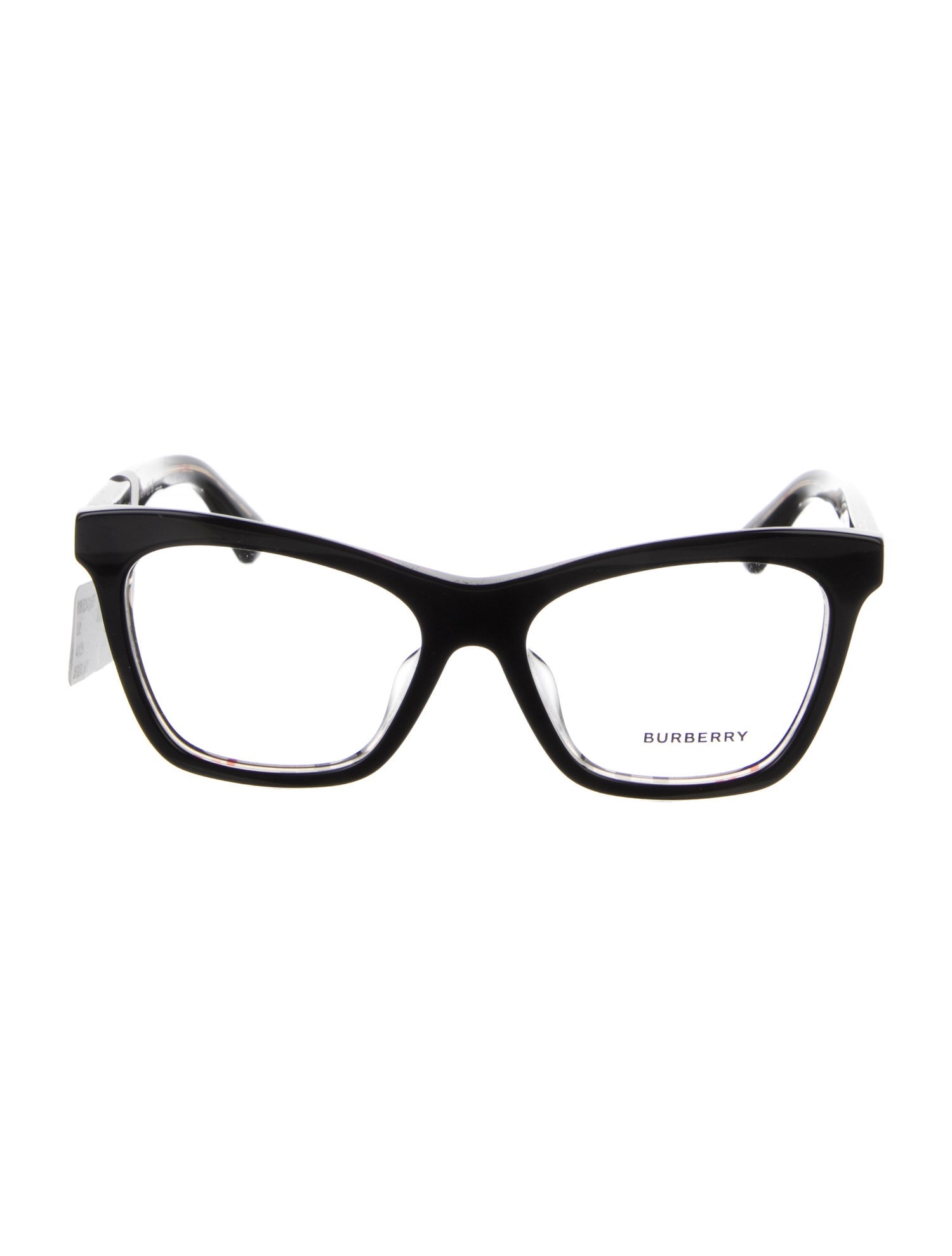 Burberry House Check Pattern Cat-Eye Eyeglasses