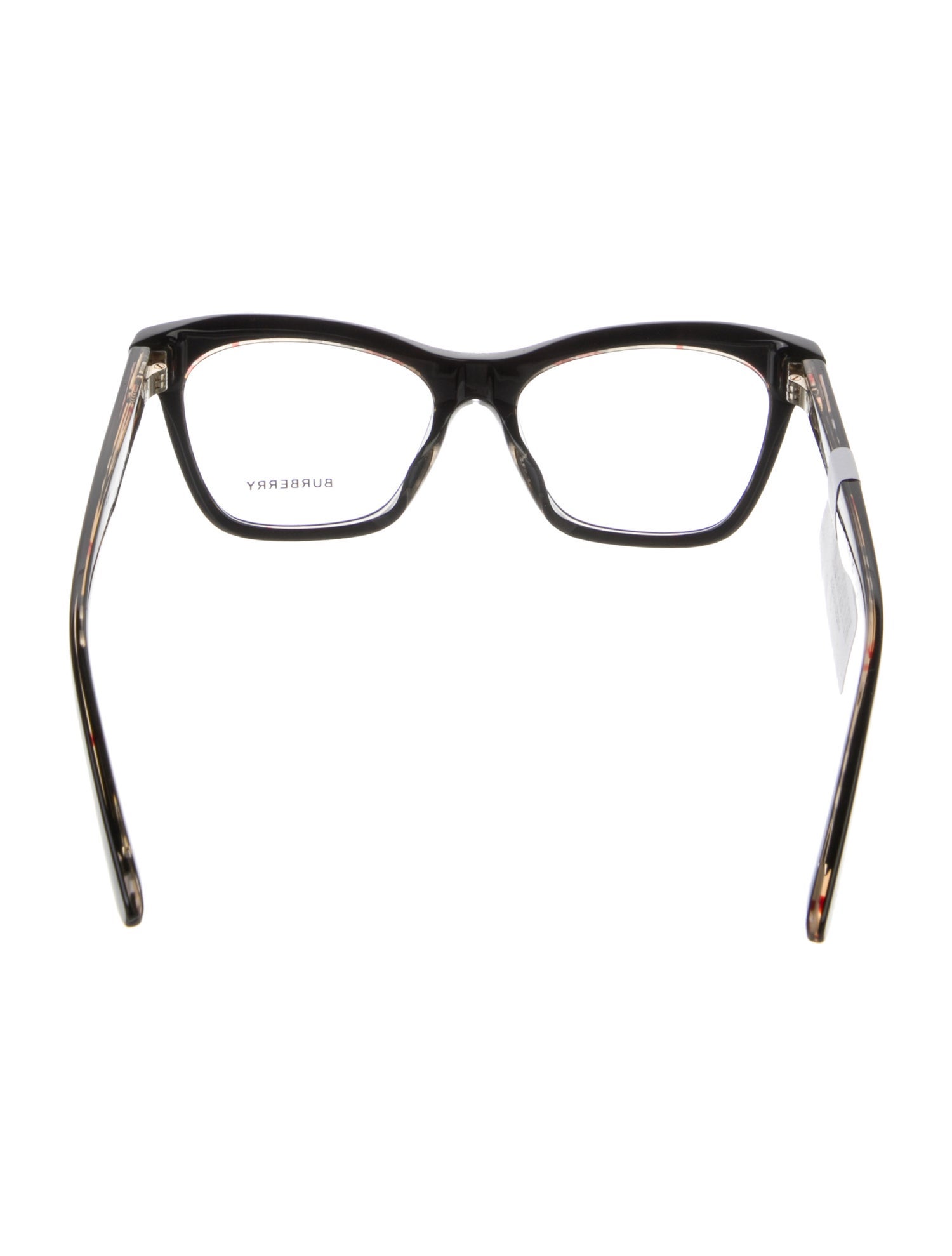 Burberry House Check Pattern Cat-Eye Eyeglasses