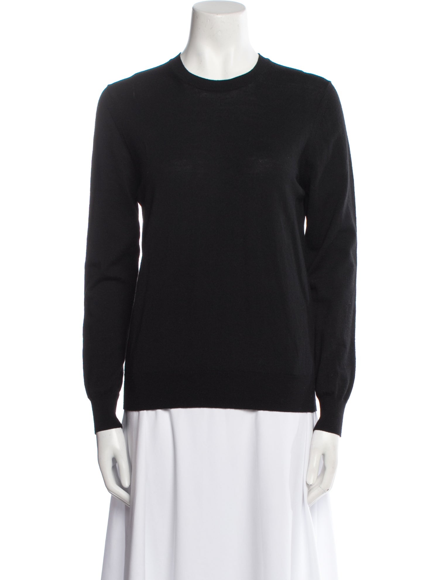 Burberry Merino Wool Crew Neck Sweater
