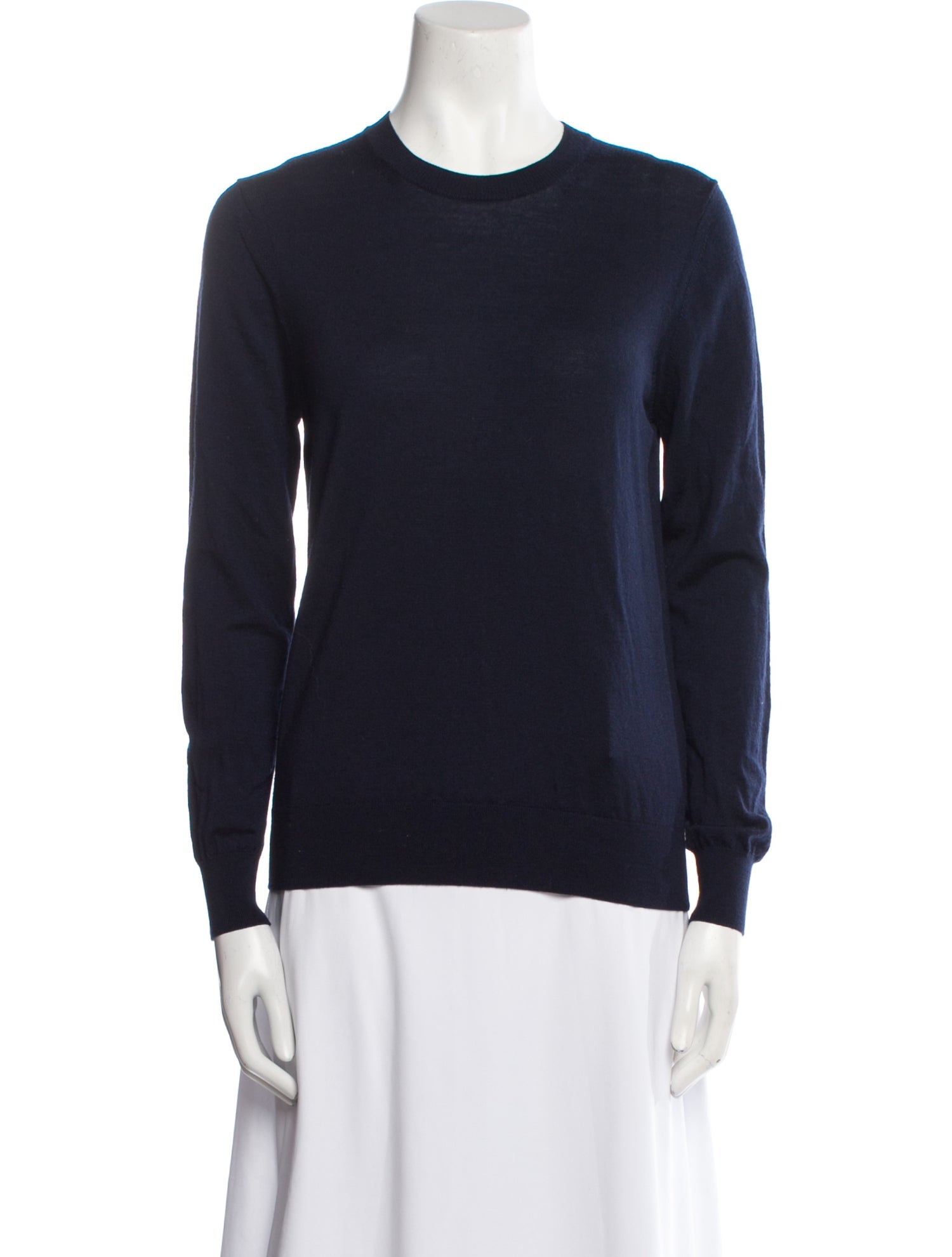 Burberry Merino Wool Crew Neck Sweater