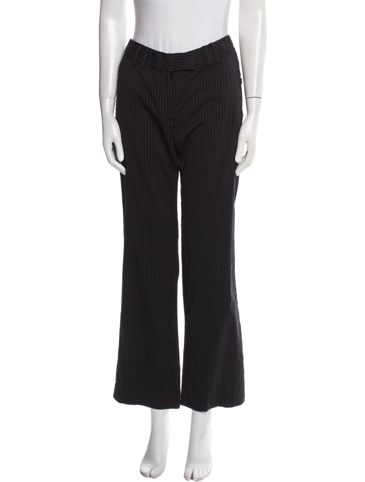 Burberry Wool Wide Leg Pants