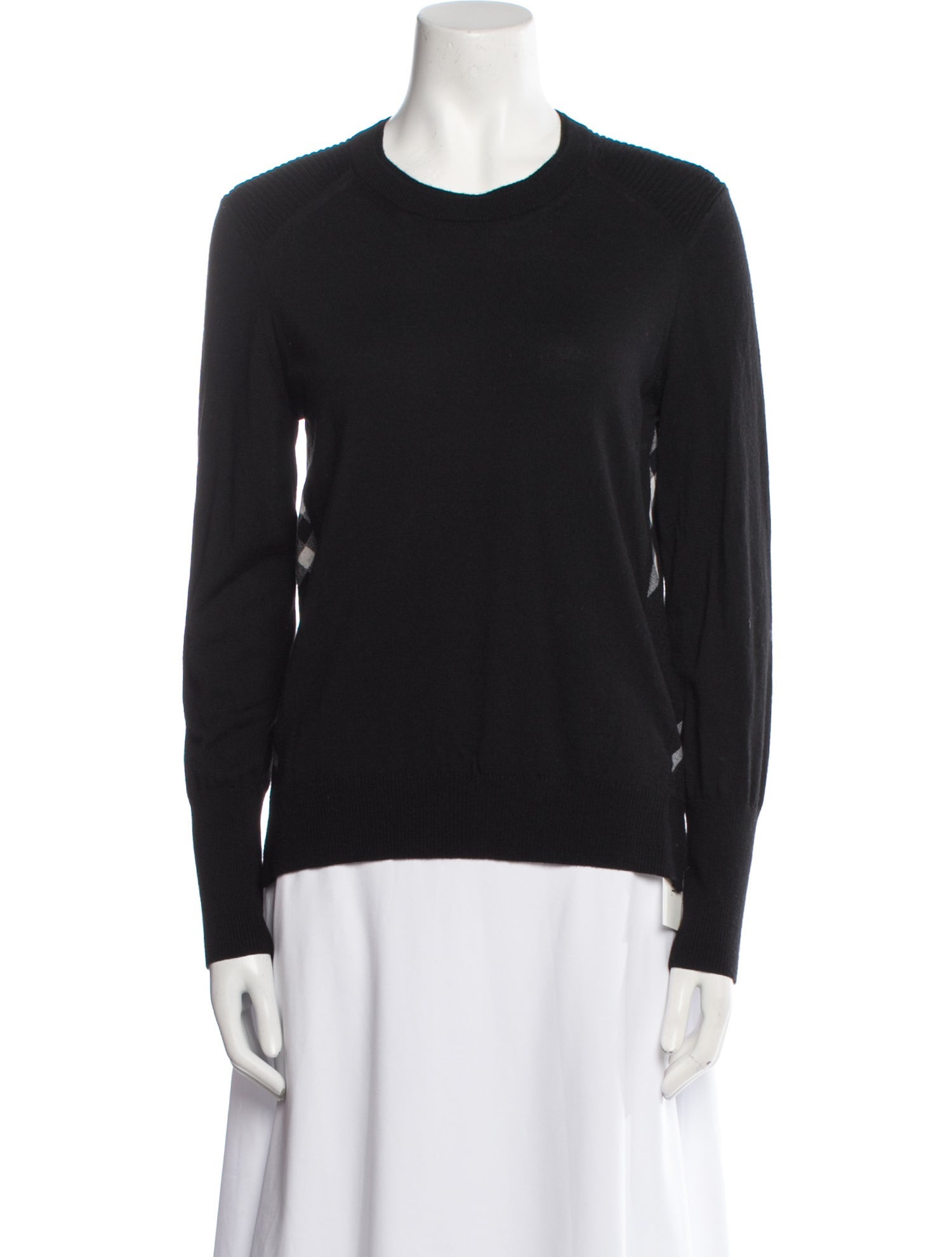 Burberry Merino Wool Scoop Neck Sweater