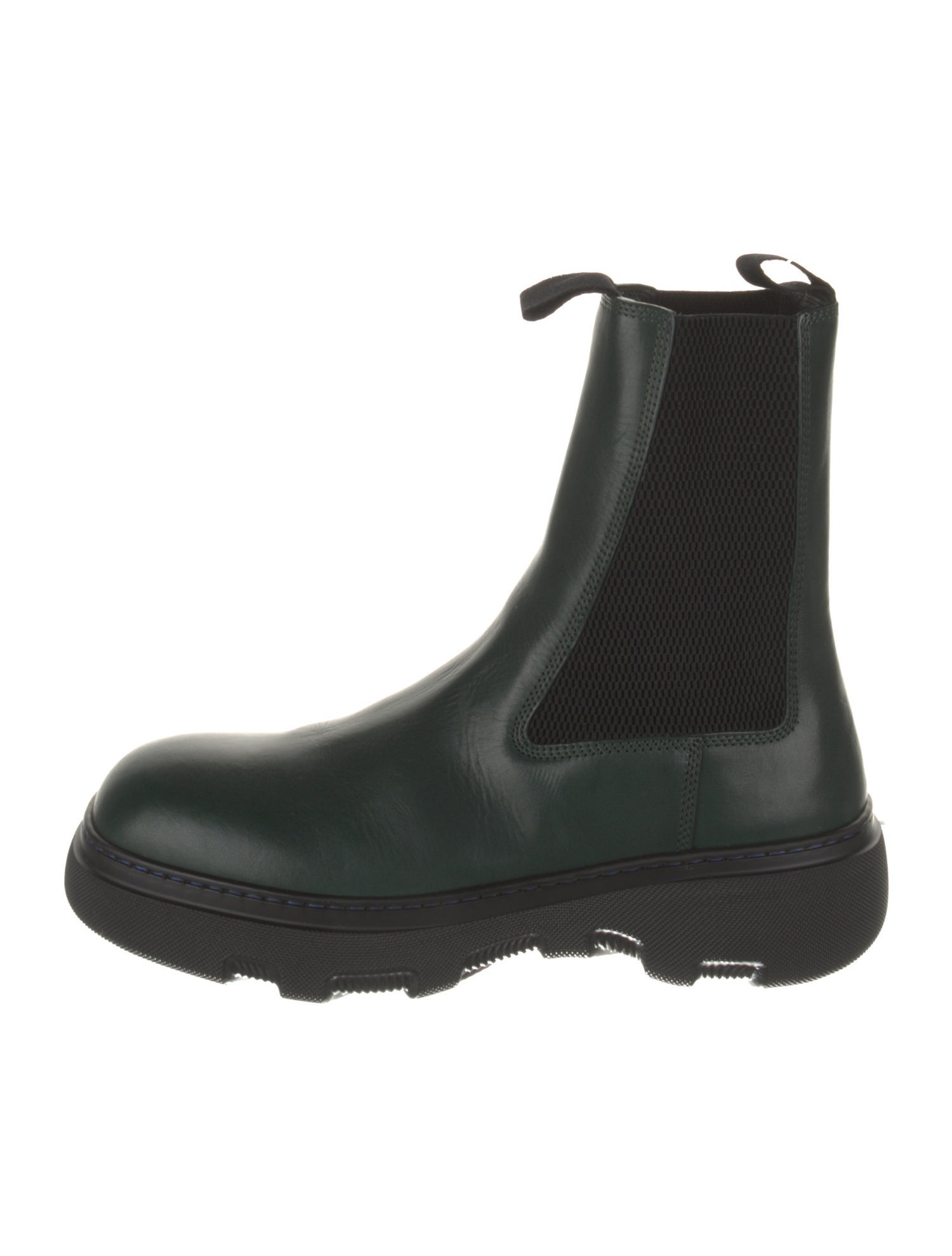 Burberry Leather Chelsea Boots