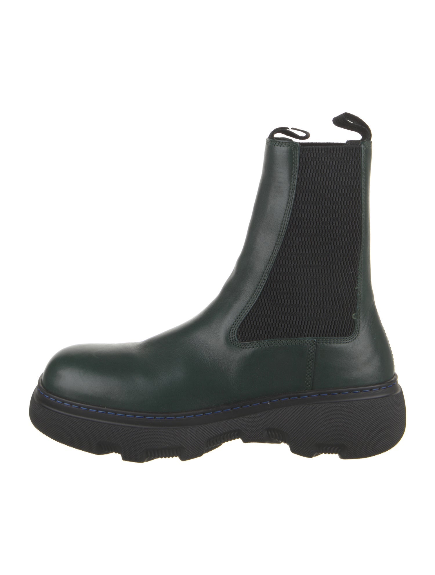 Burberry Leather Chelsea Boots