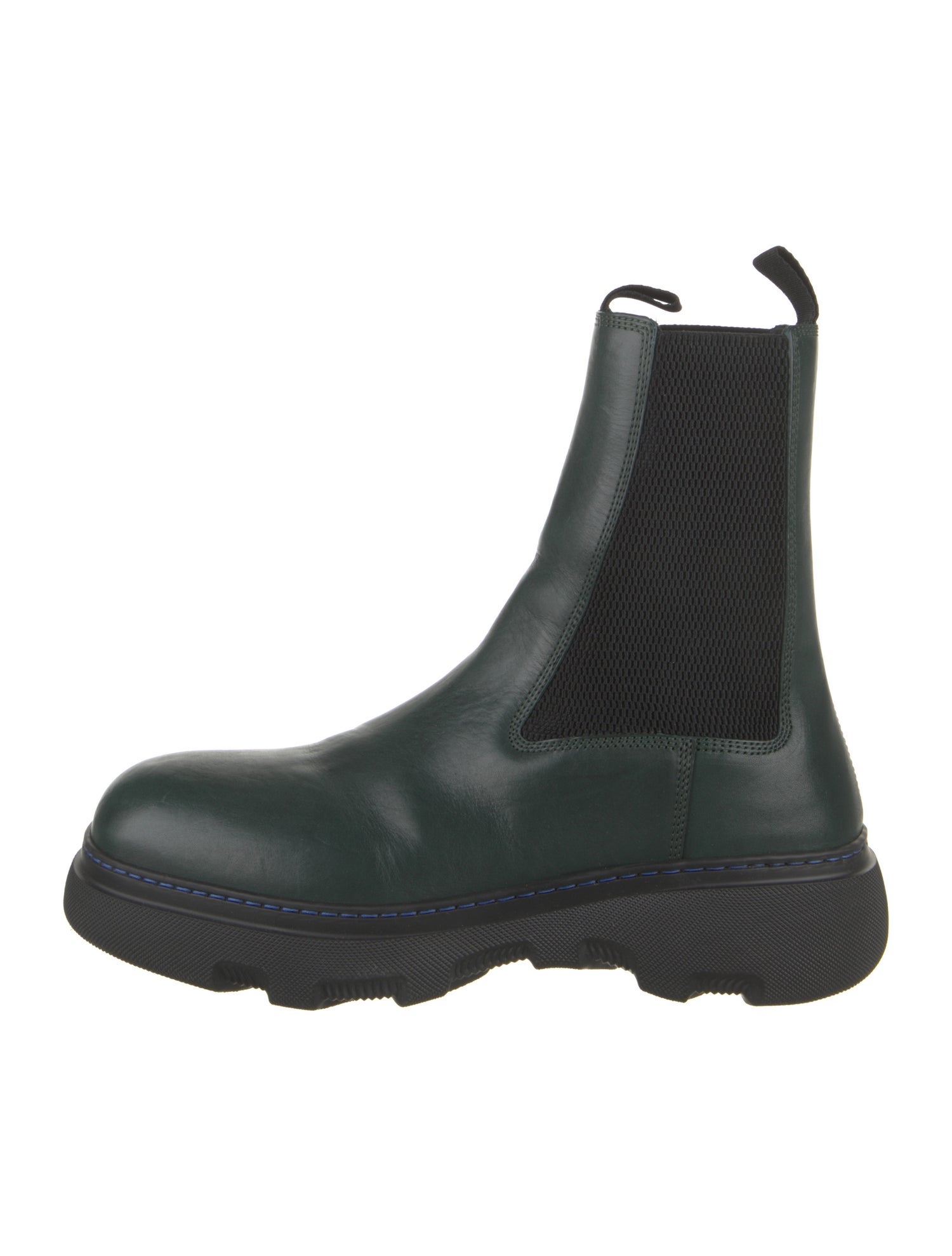 Burberry Leather Chelsea Boots