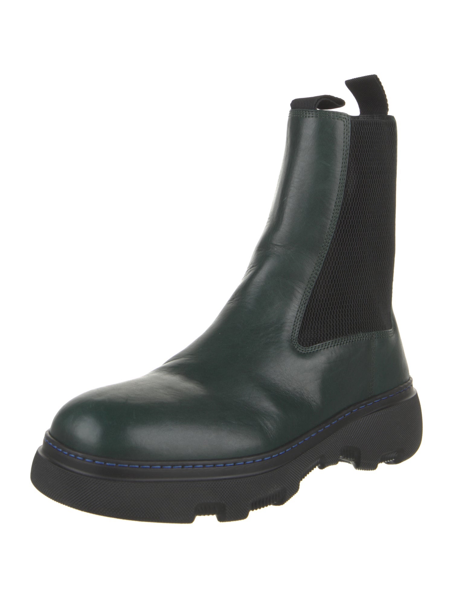 Burberry Leather Chelsea Boots