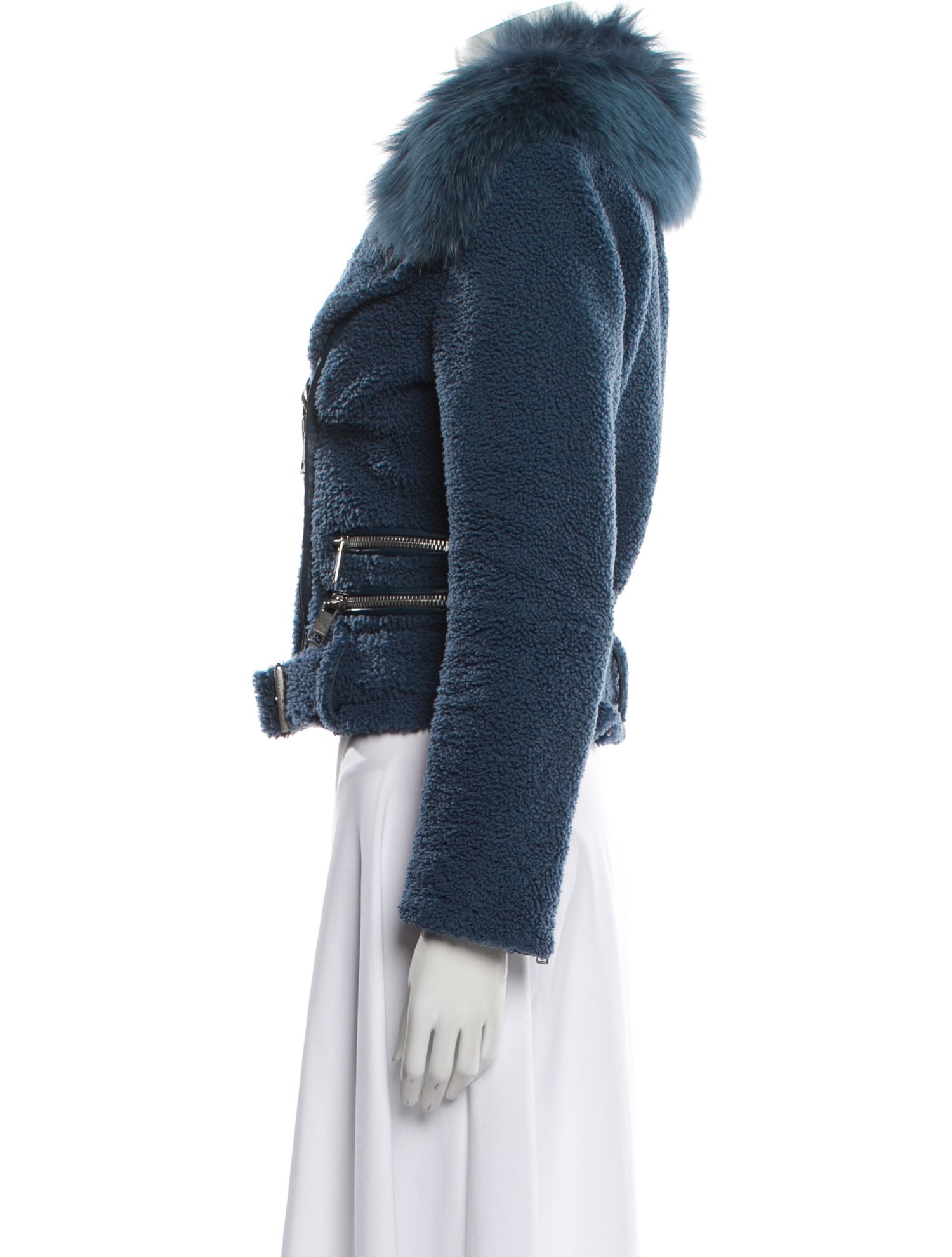 Burberry Shearling Fur Jacket