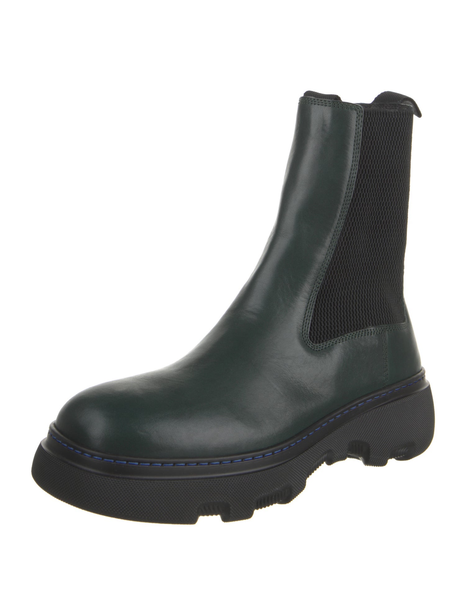 Burberry Leather Chelsea Boots