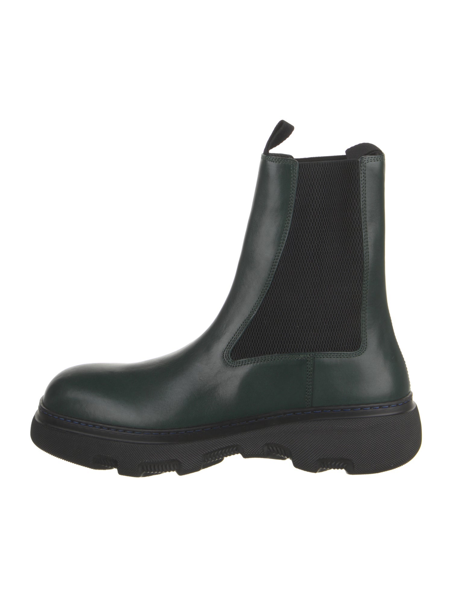 Burberry Leather Chelsea Boots