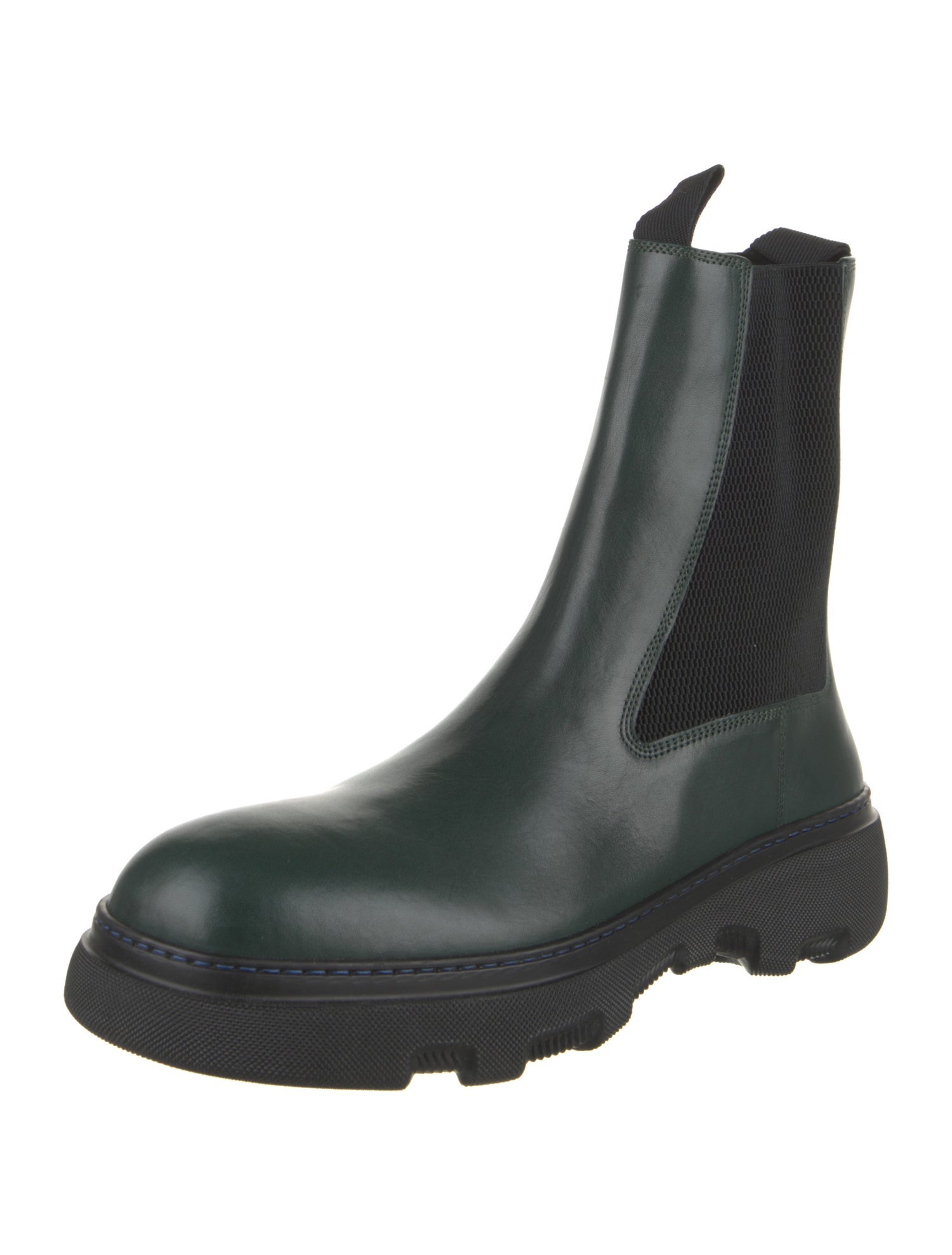 Burberry Leather Chelsea Boots