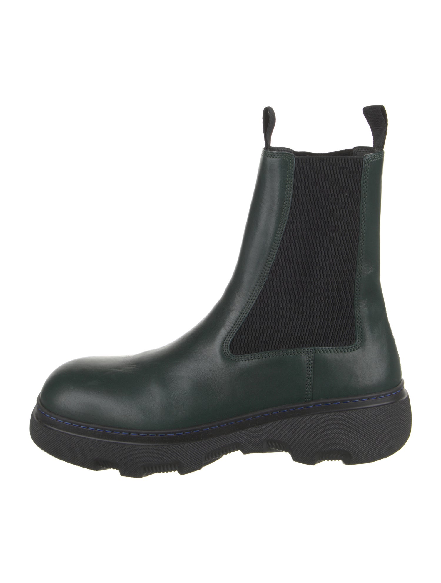 Burberry Leather Chelsea Boots