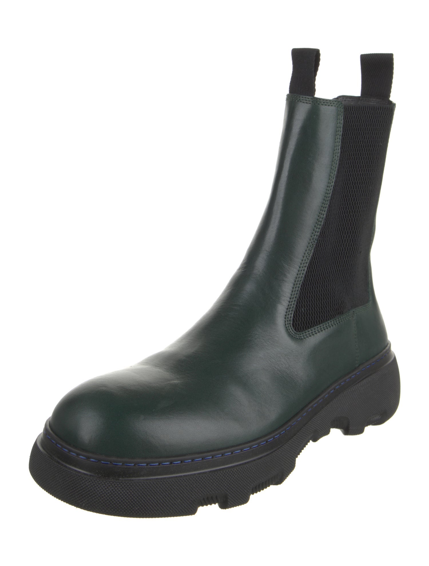 Burberry Leather Chelsea Boots