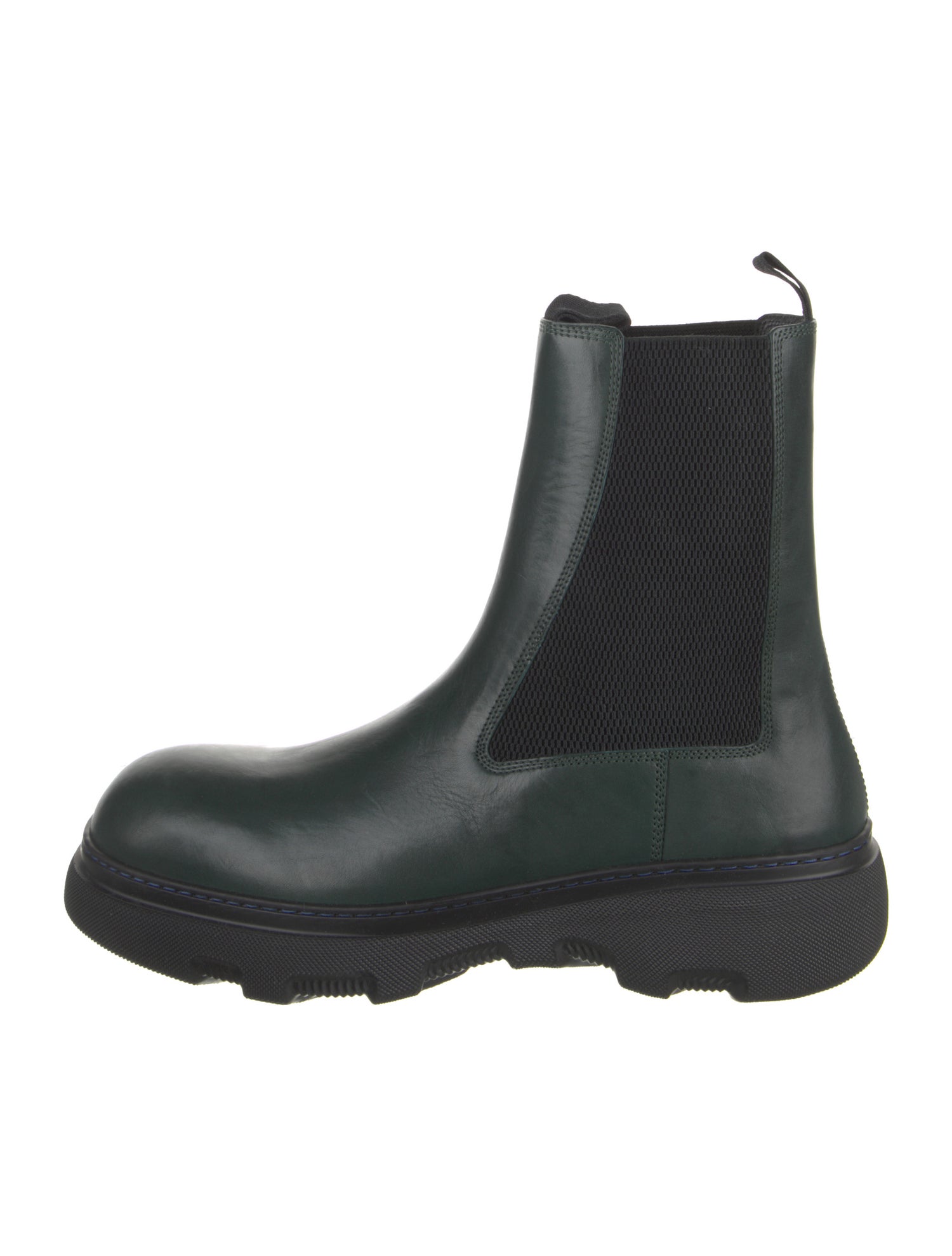 Burberry Leather Chelsea Boots