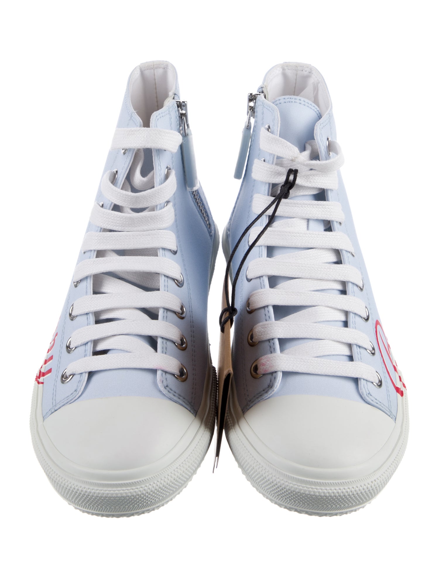 Burberry Kid's high top sneakers