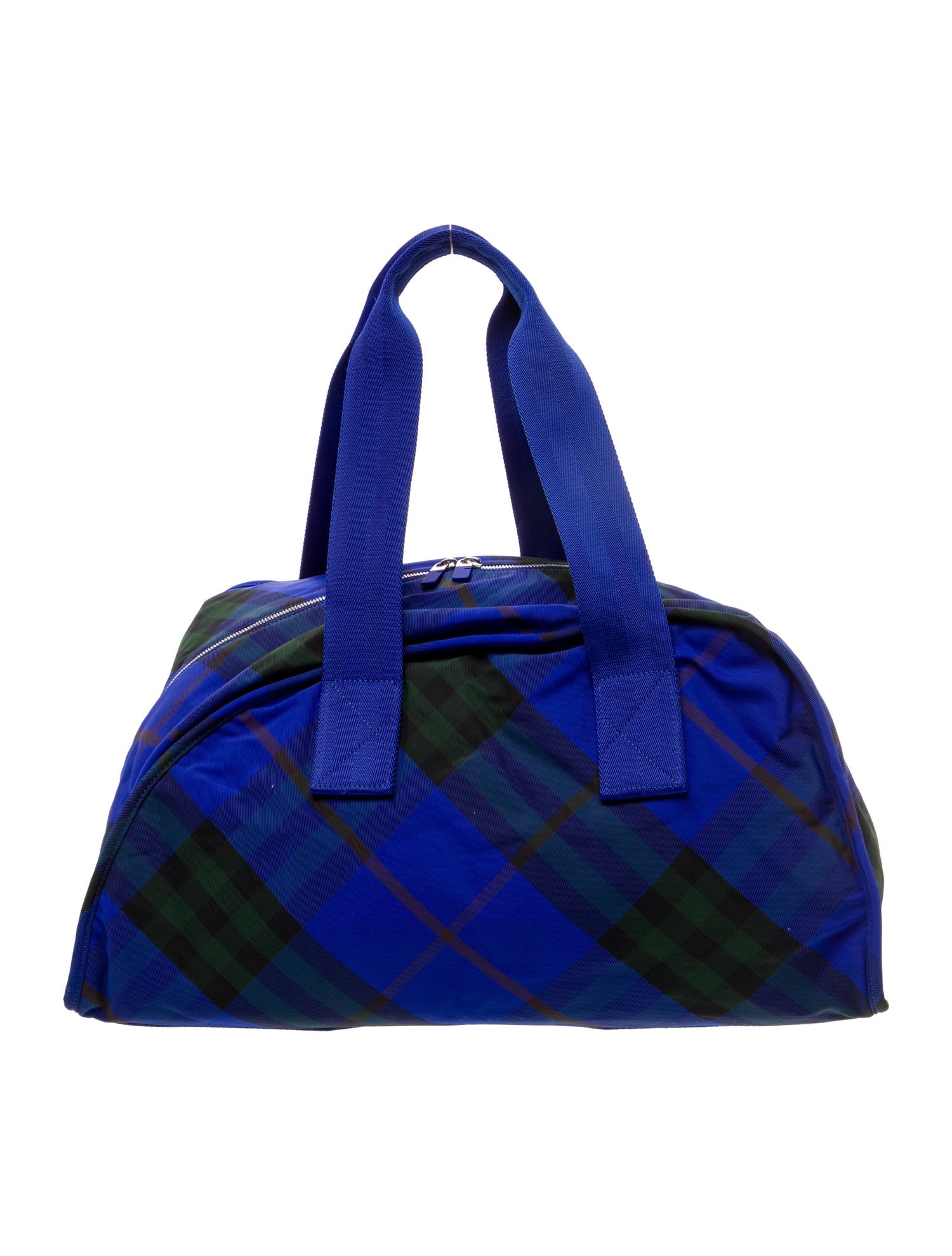 Burberry Medium Shield Check Duffel Bag w/ Tags