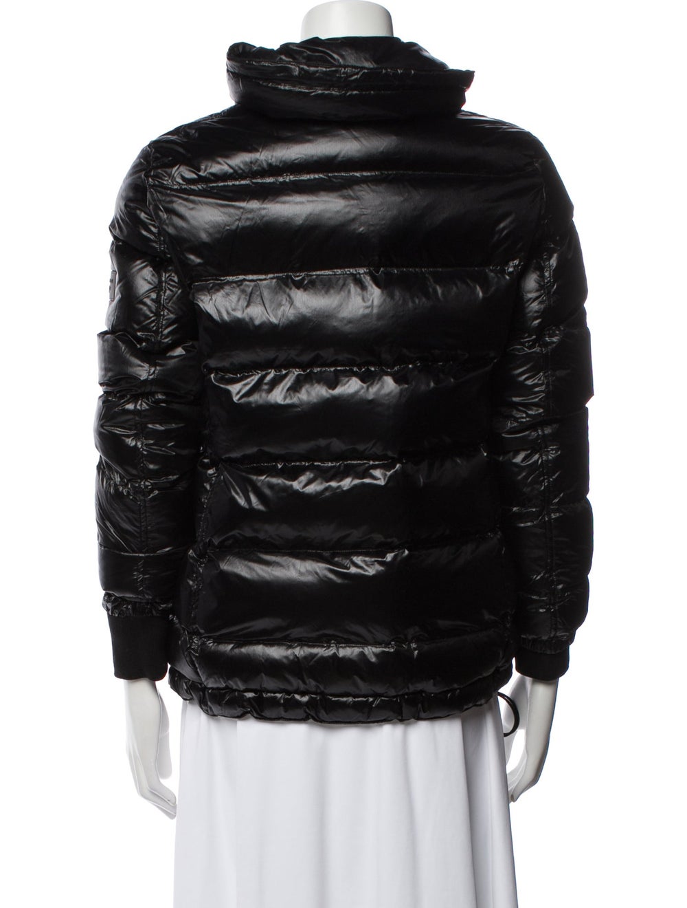 Burberry Down Down Jacket Black Stand Collar - image 3