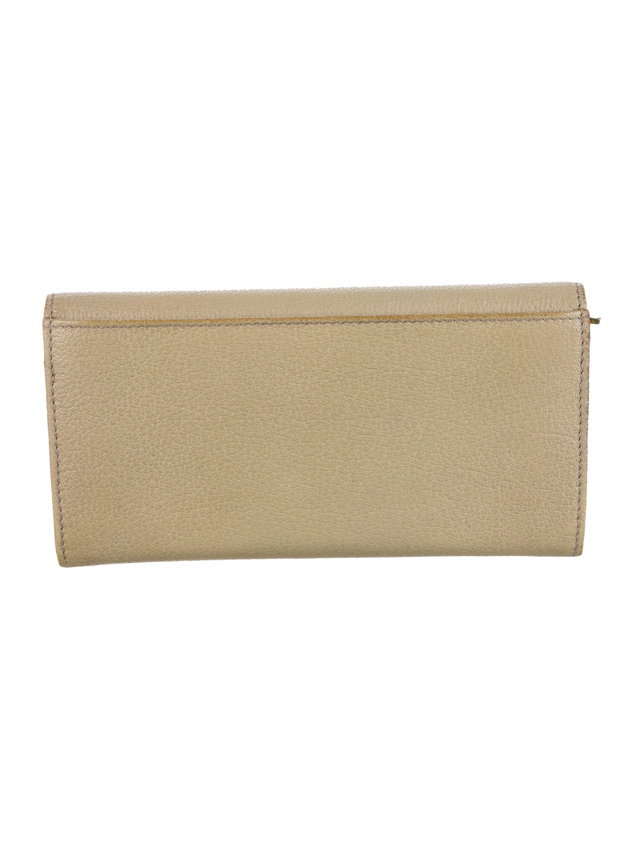 Burberry Leather Continental Wallet