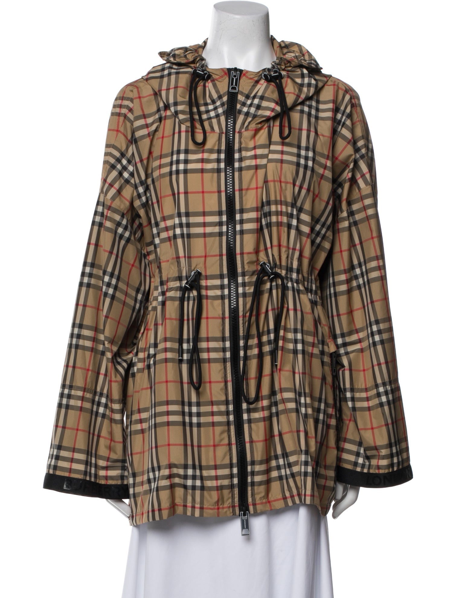Burberry The Chelsea Plaid Print Coat