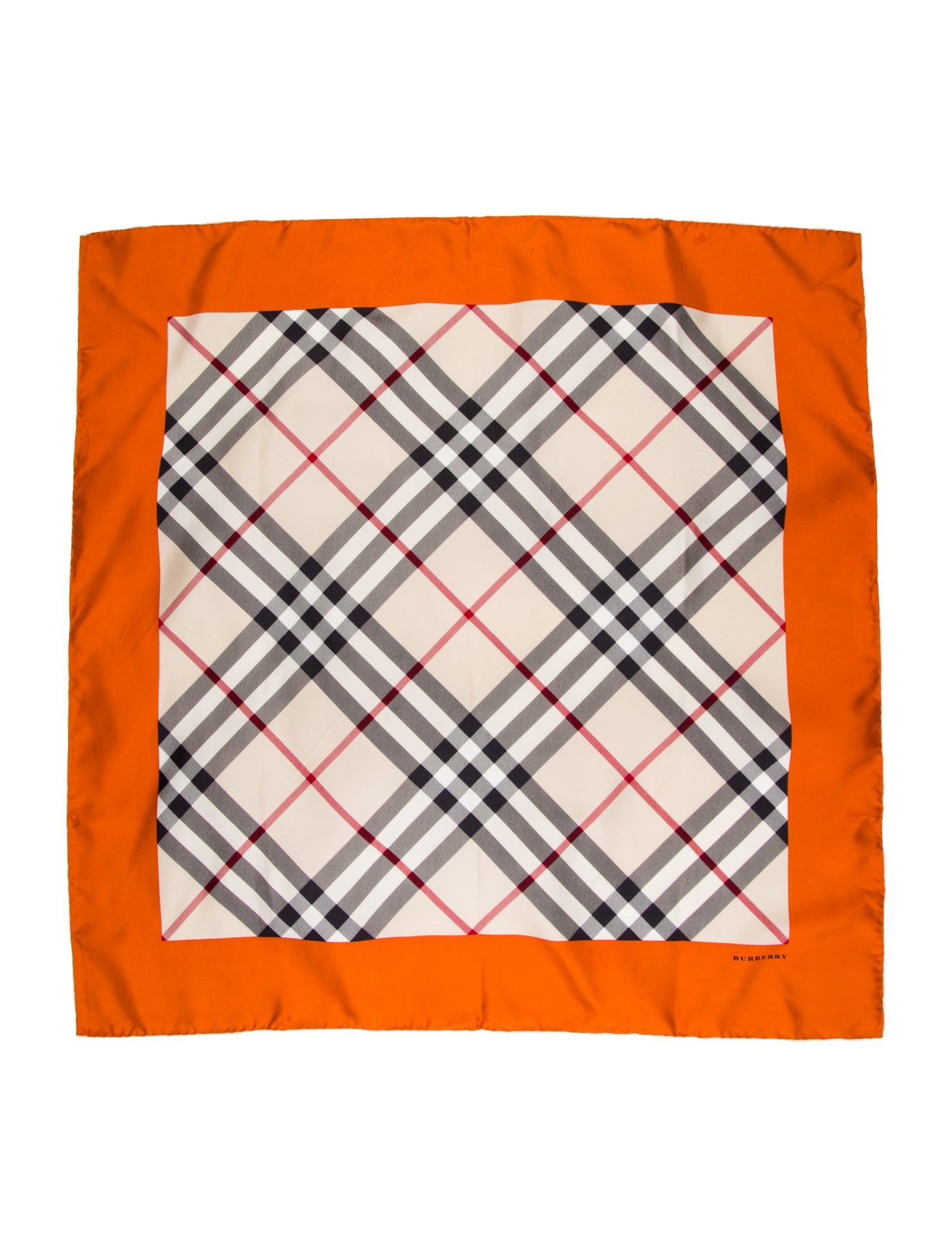 Burberry Silk Striped Scarf