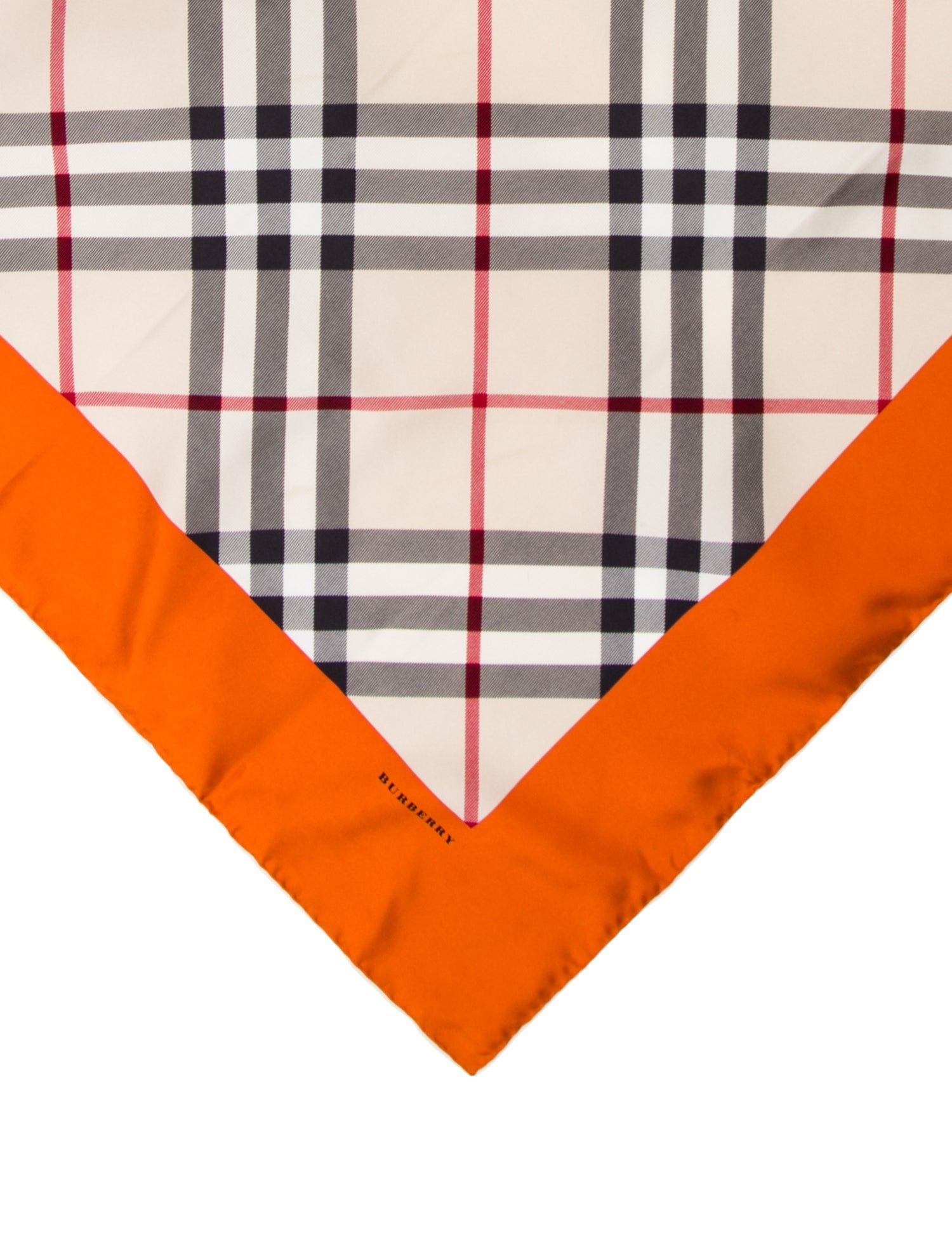 Burberry Silk Striped Scarf