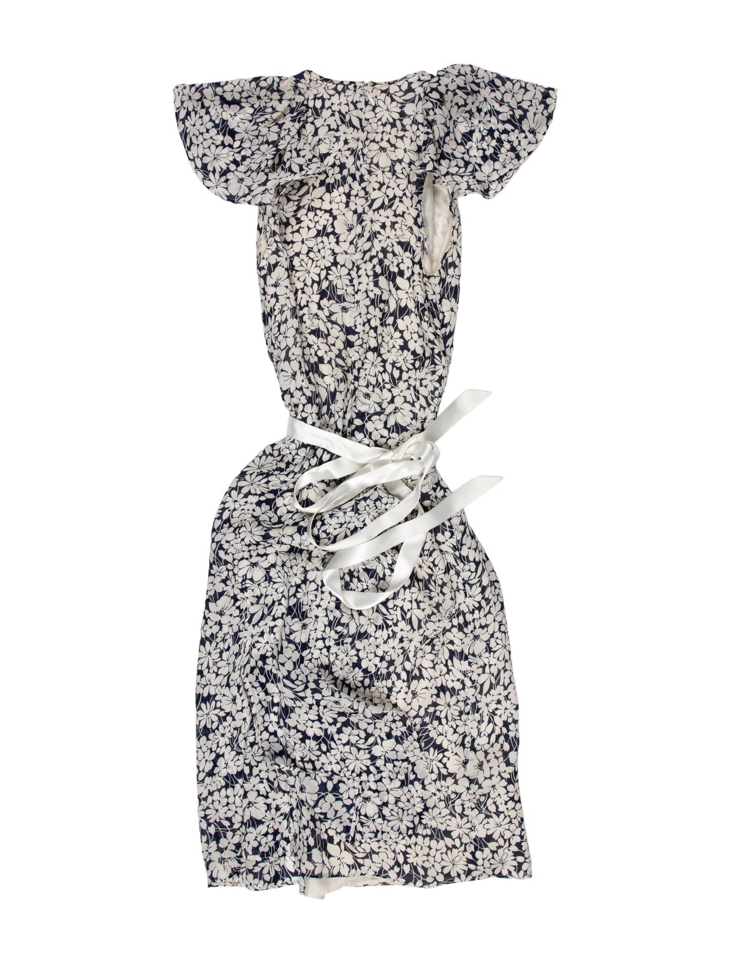 Burberry London Silk Knee-Length Dress