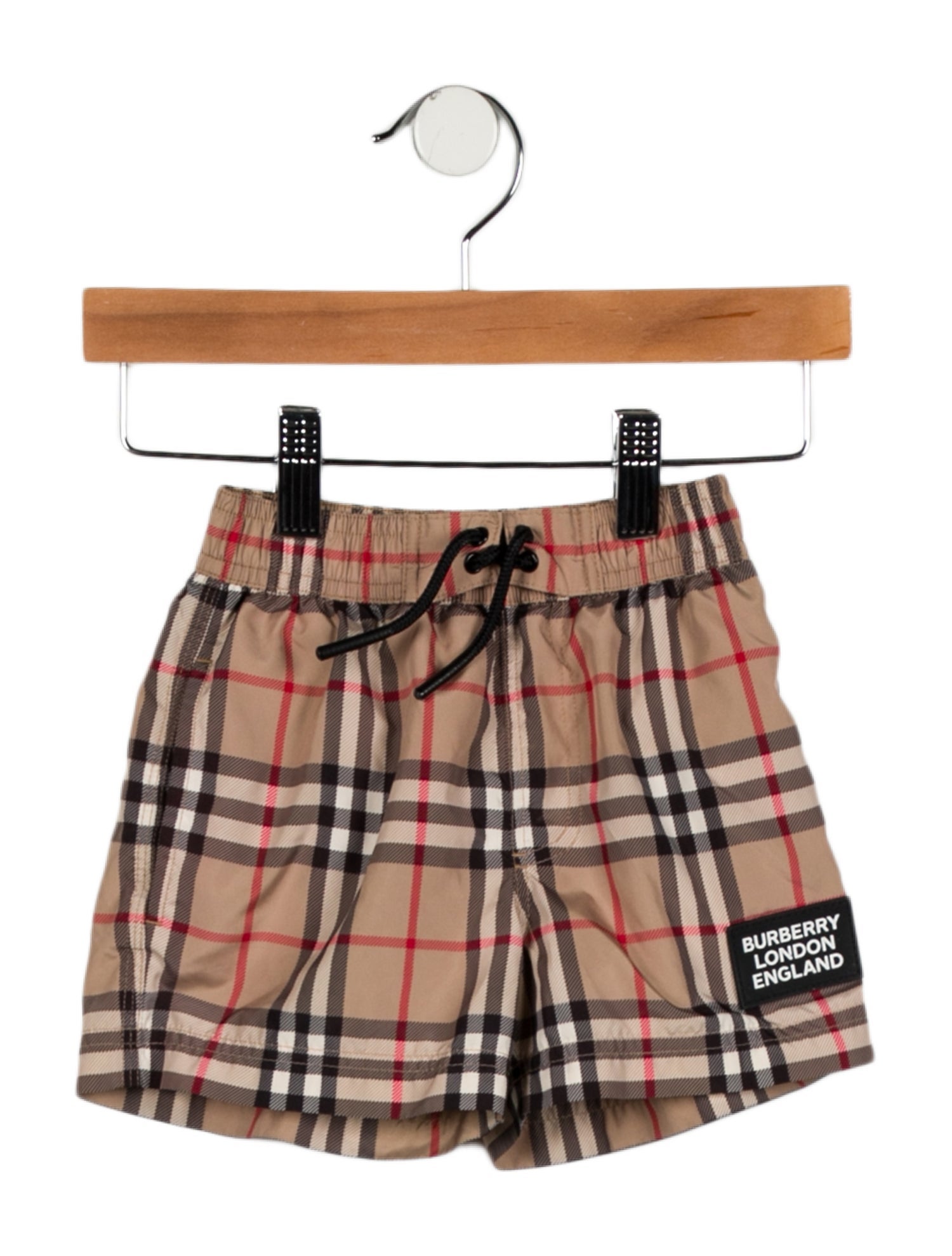 Burberry Toddler Boys' House Check Swim Trunks