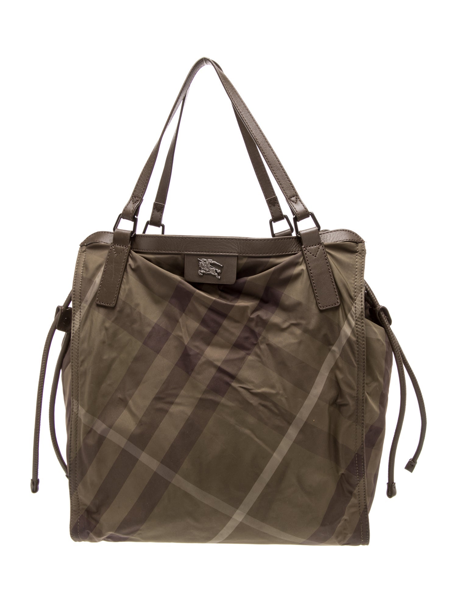 Burberry Nova Check Bucket Bag