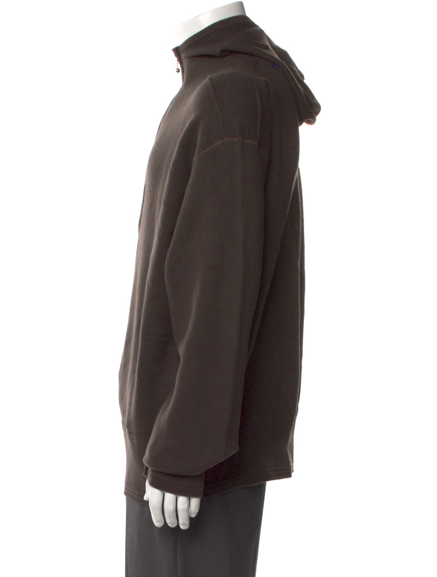 Burberry Wool Mock Neck Polo Sweater w/ Tags