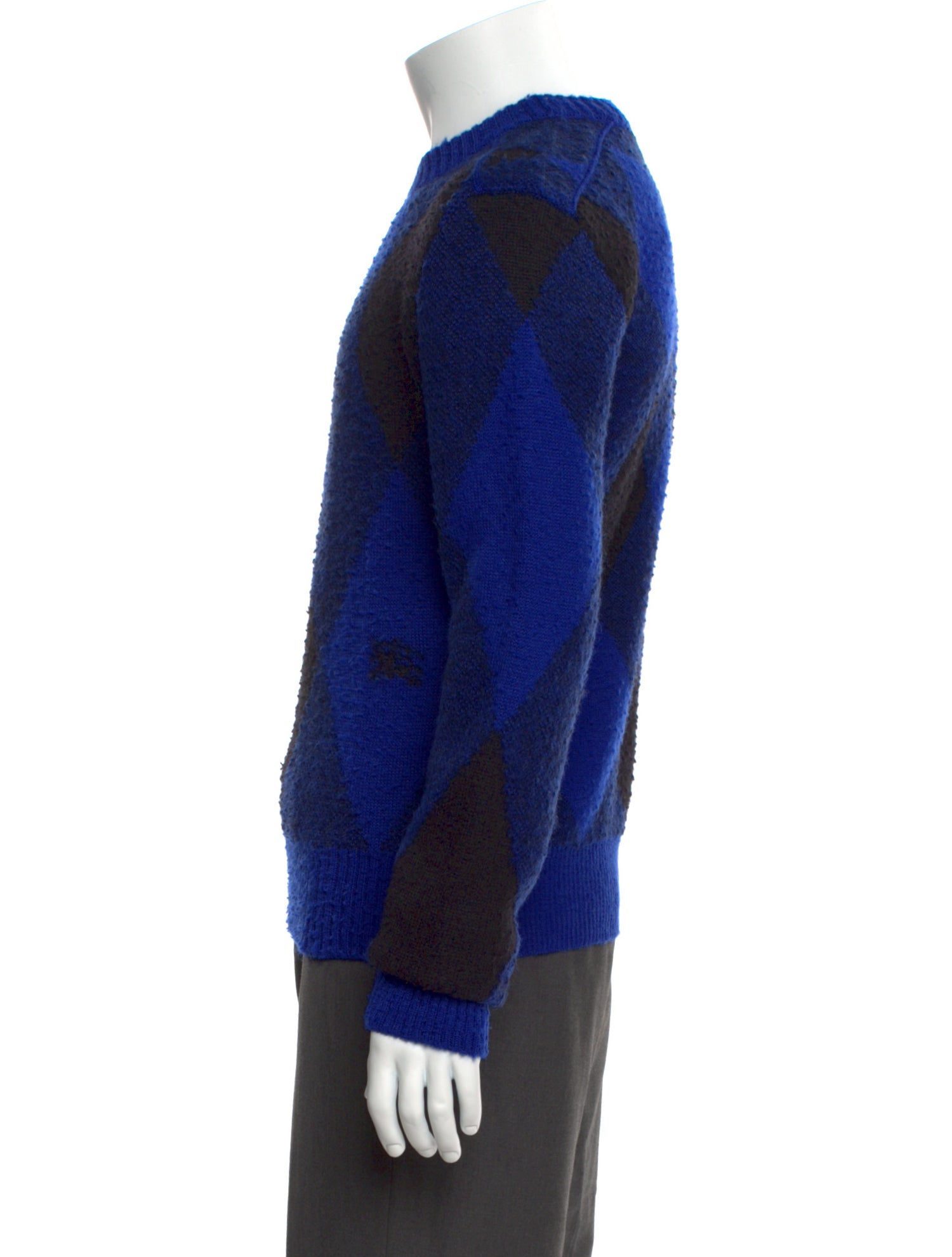 Burberry Wool Plaid Print Pullover w/ Tags