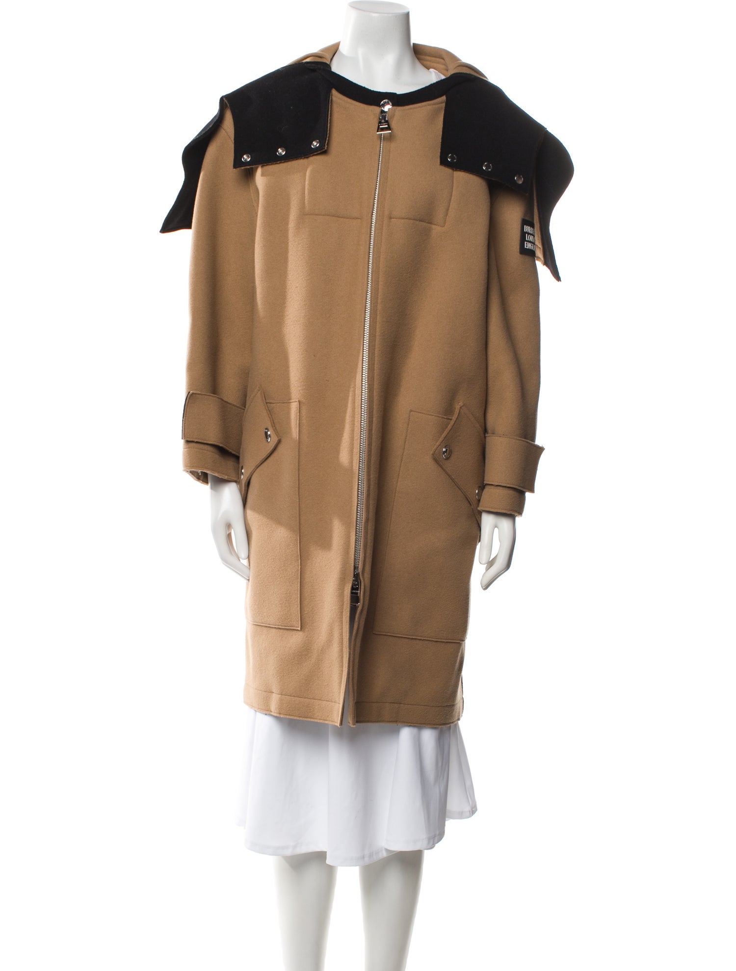 Burberry Virgin Wool Trench Coat