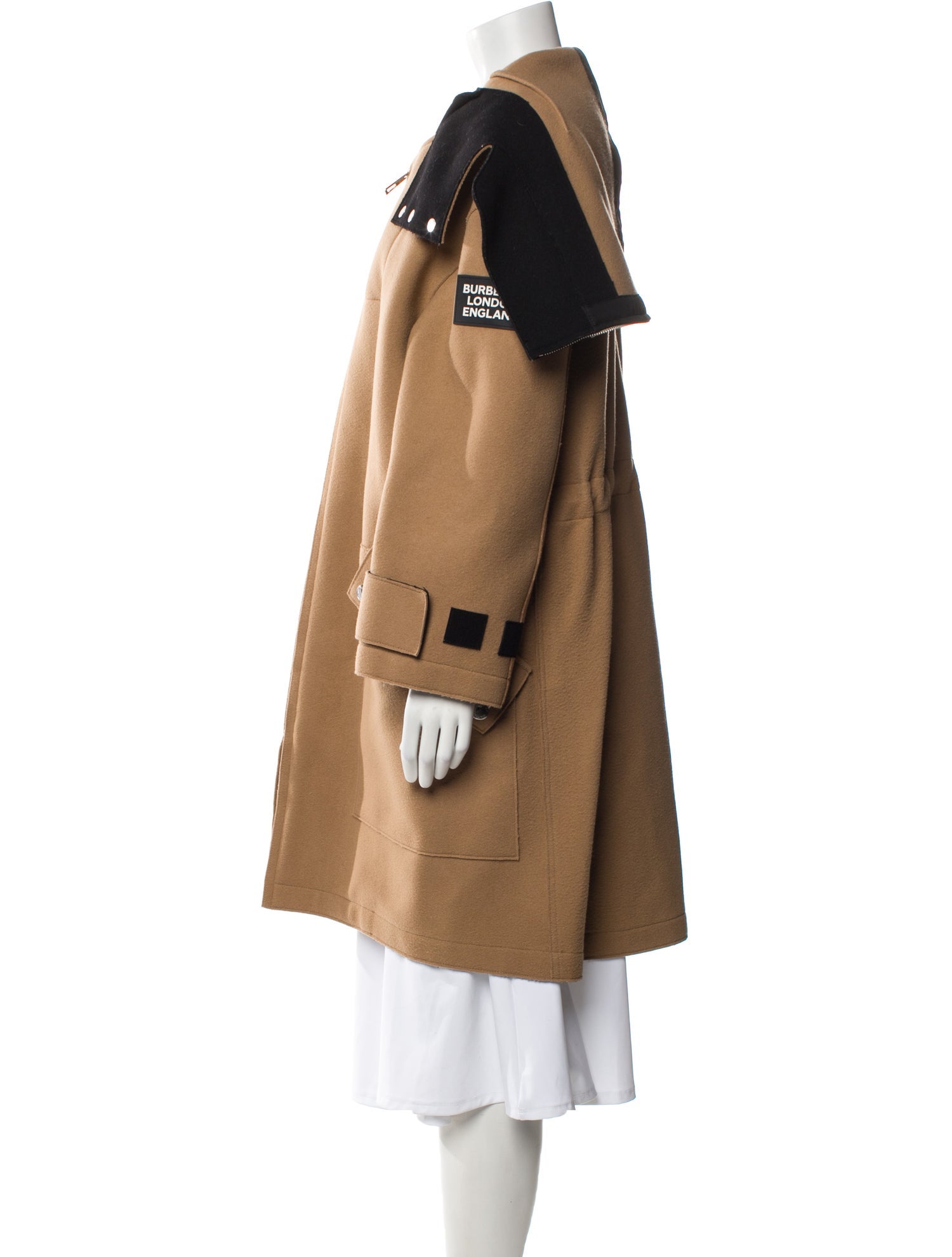 Burberry Virgin Wool Trench Coat
