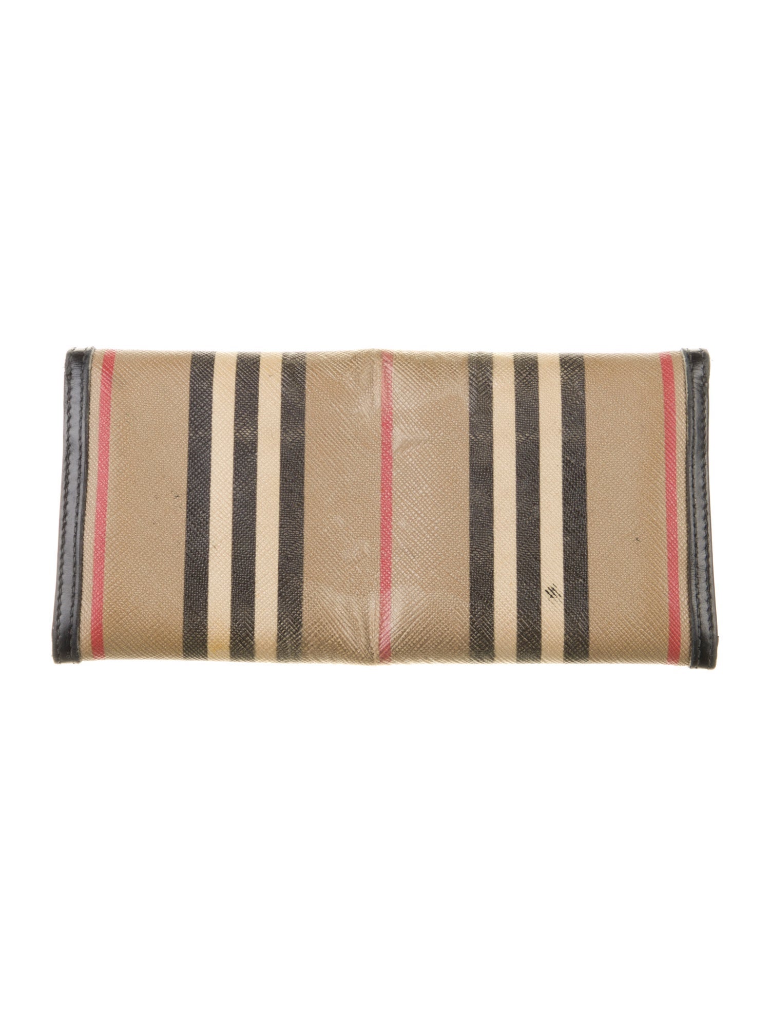 Burberry House Check Pattern Continental Wallet