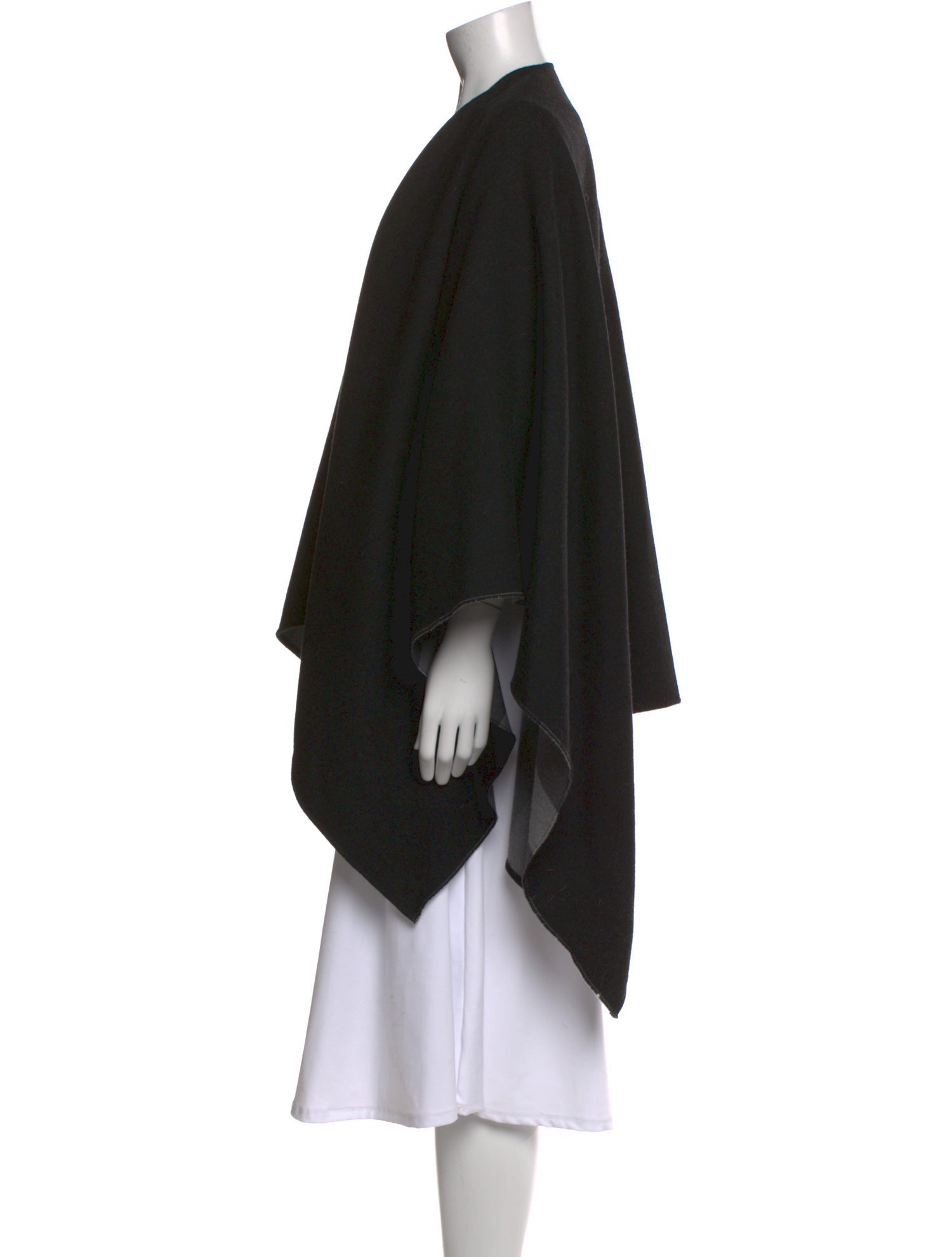 Burberry Merino Wool Open Front Sweater