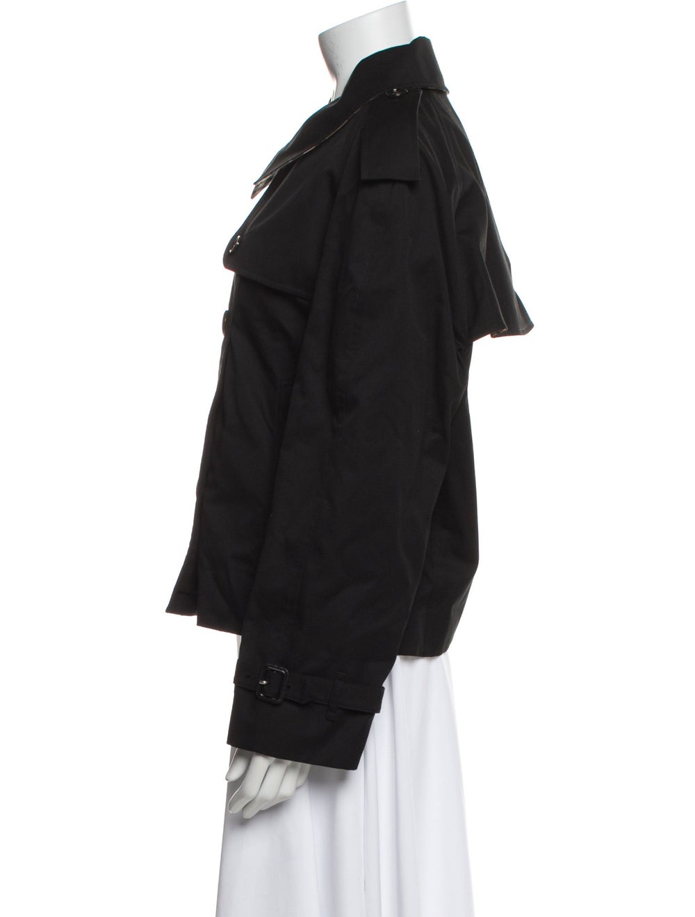 Burberry Jacket Blue Beat Check Pattern Pointed C… - image 2