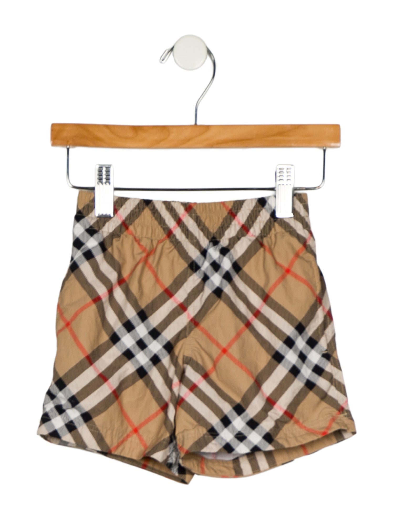 Burberry Toddler Boys' Nova Check Swim Trunks
