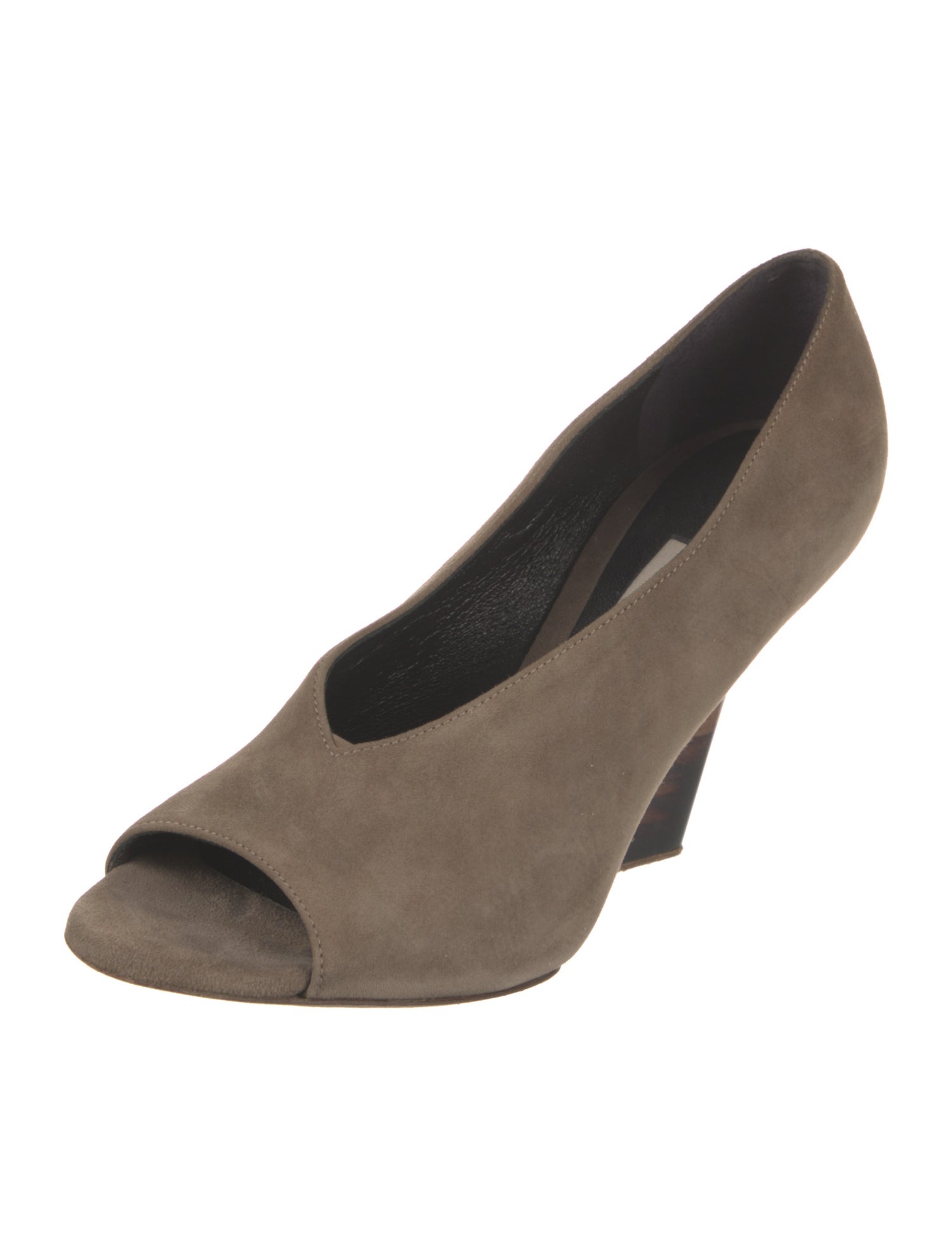 Burberry Suede Pumps