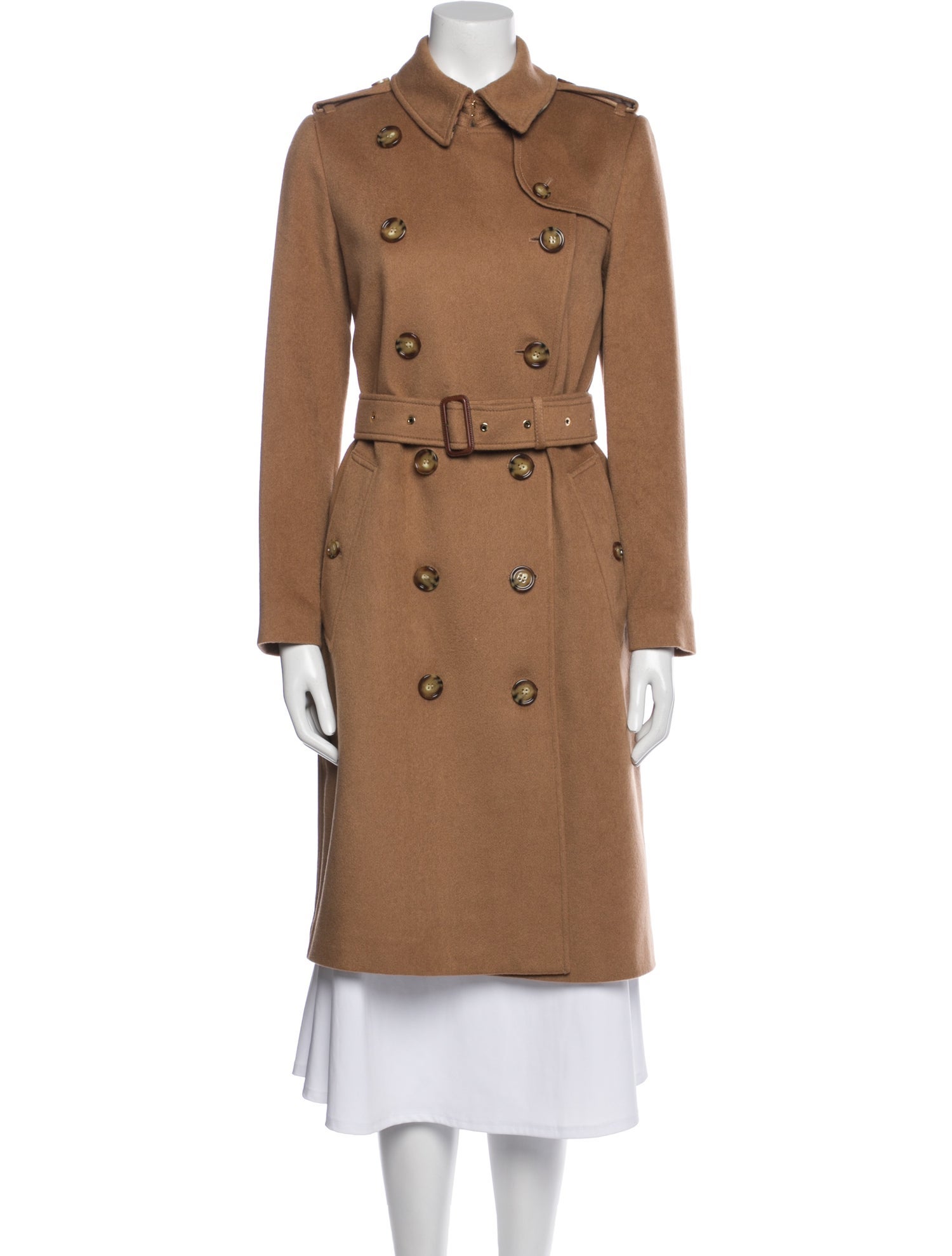Burberry Cashmere Trench Coat