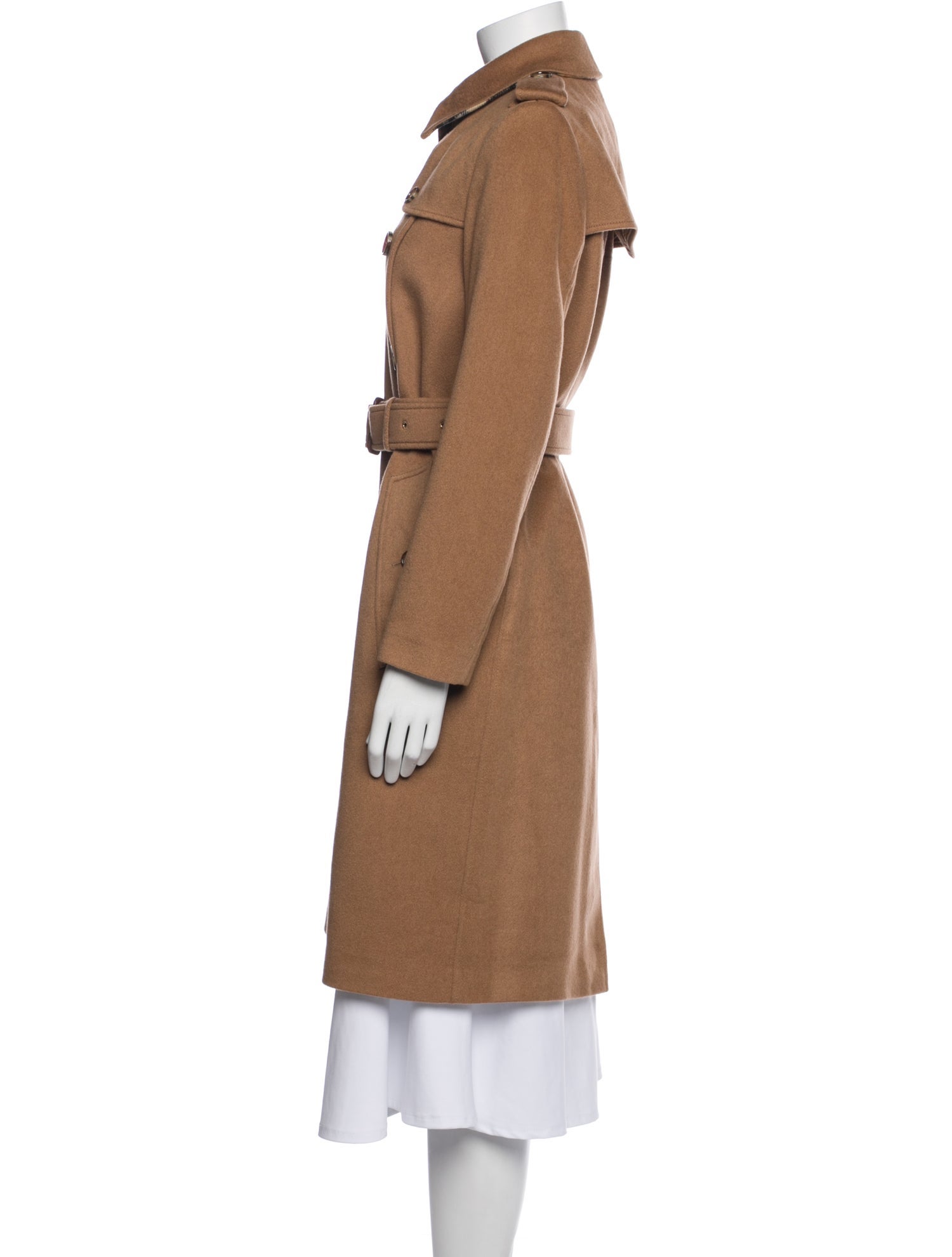 Burberry Cashmere Trench Coat