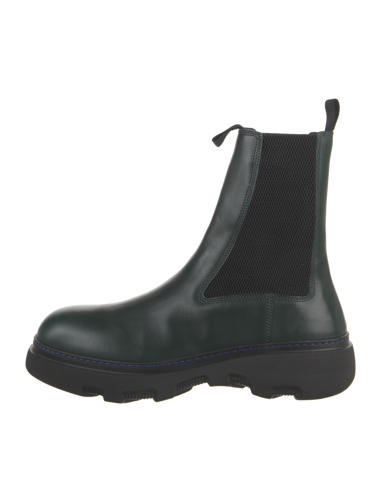 Burberry Leather Chelsea Boots
