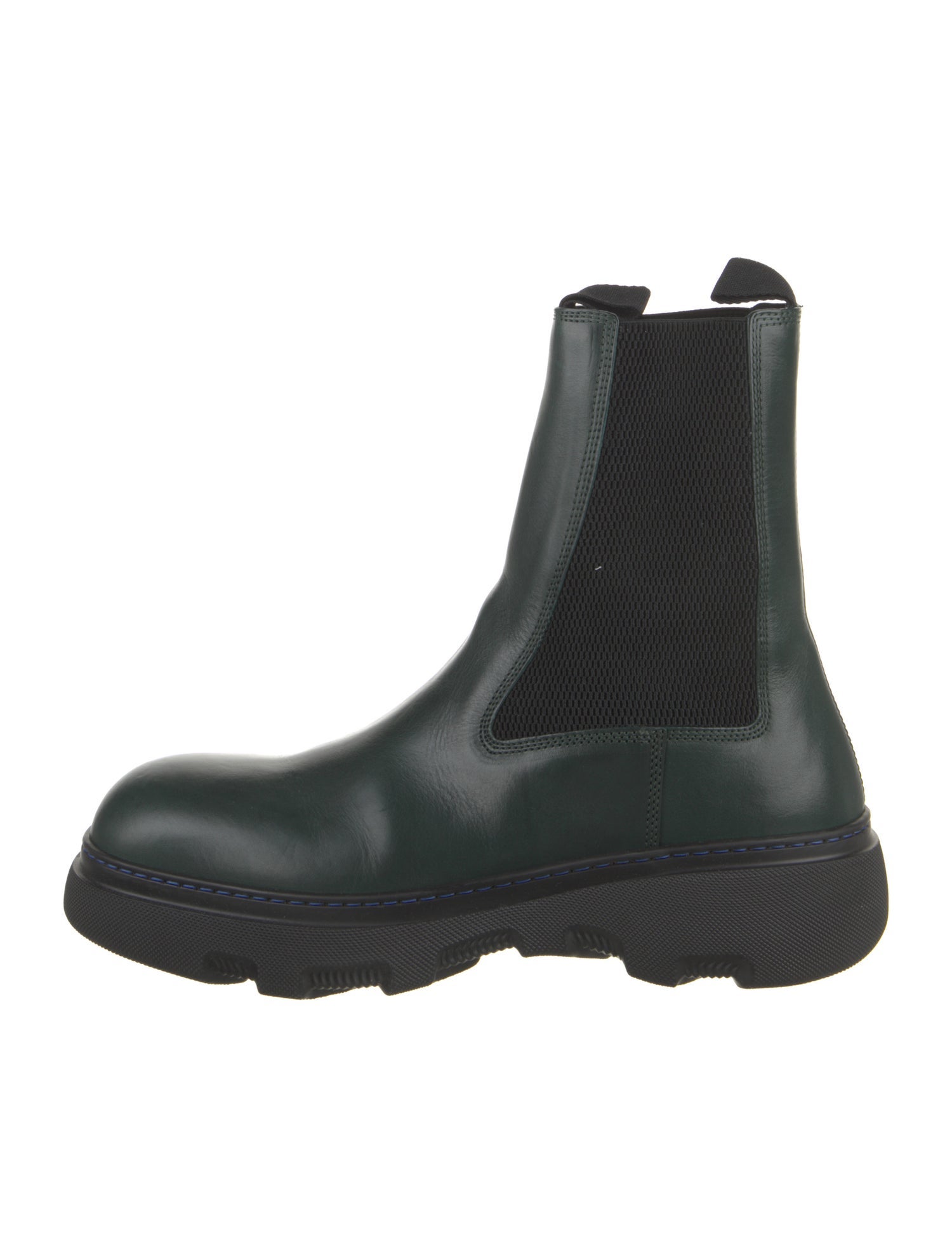 Burberry Leather Chelsea Boots