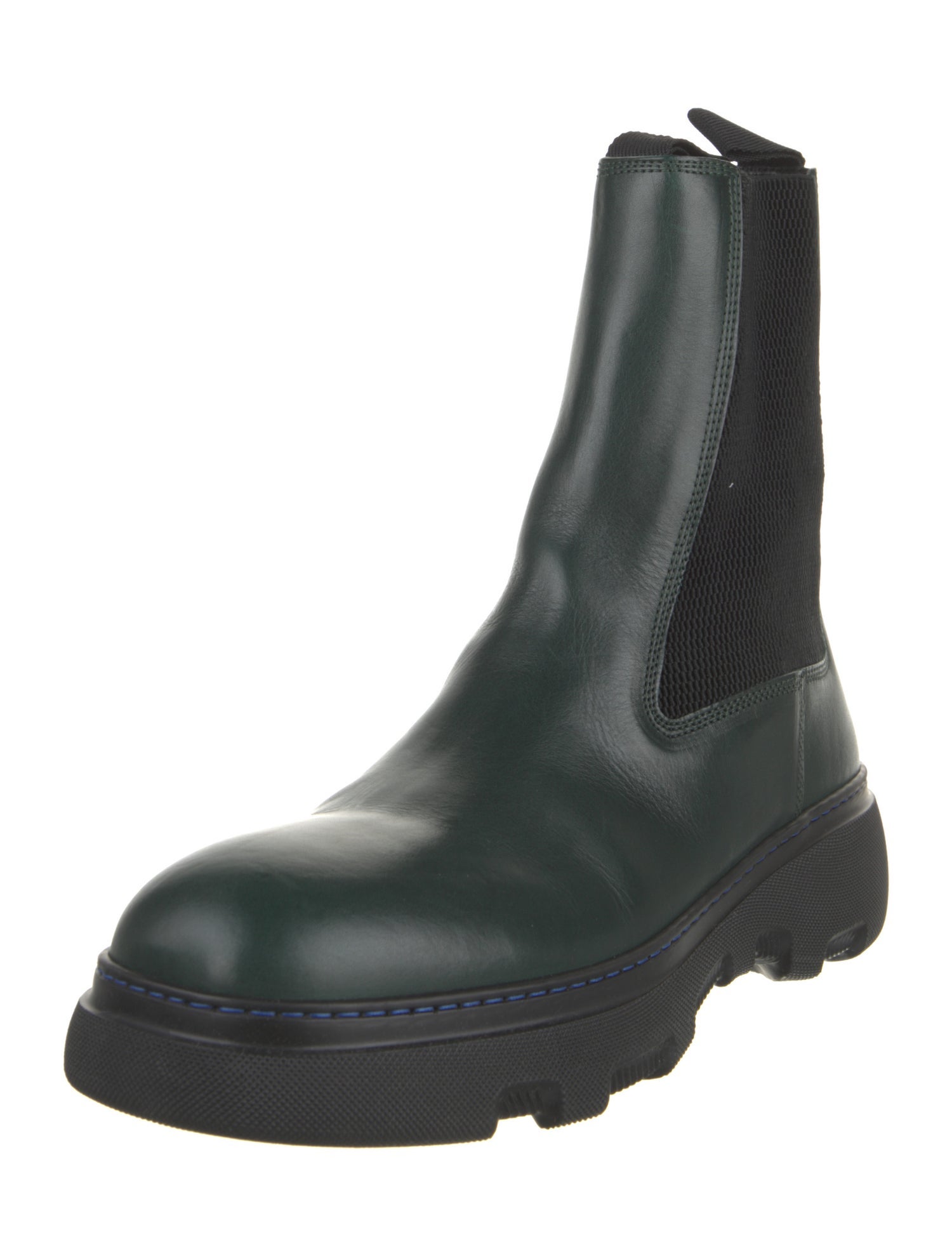 Burberry Leather Chelsea Boots