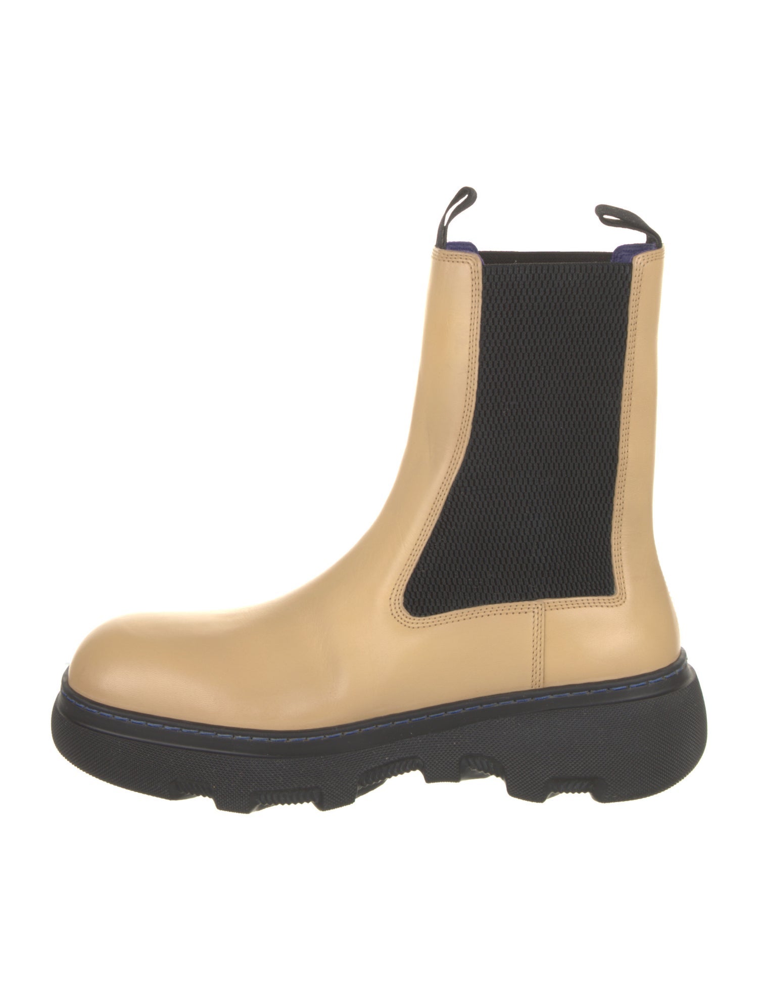 Burberry Leather Chelsea Boots