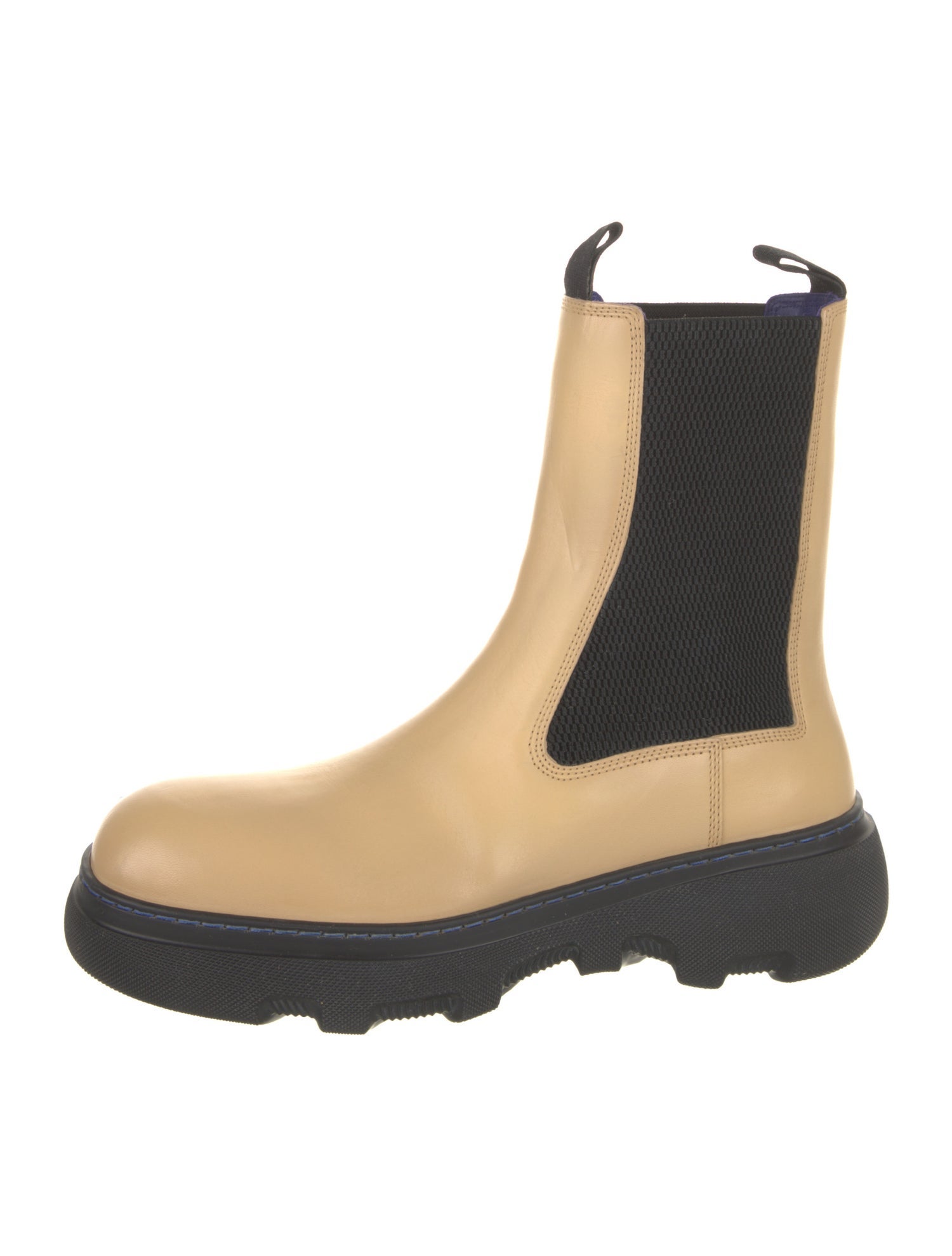 Burberry Leather Chelsea Boots