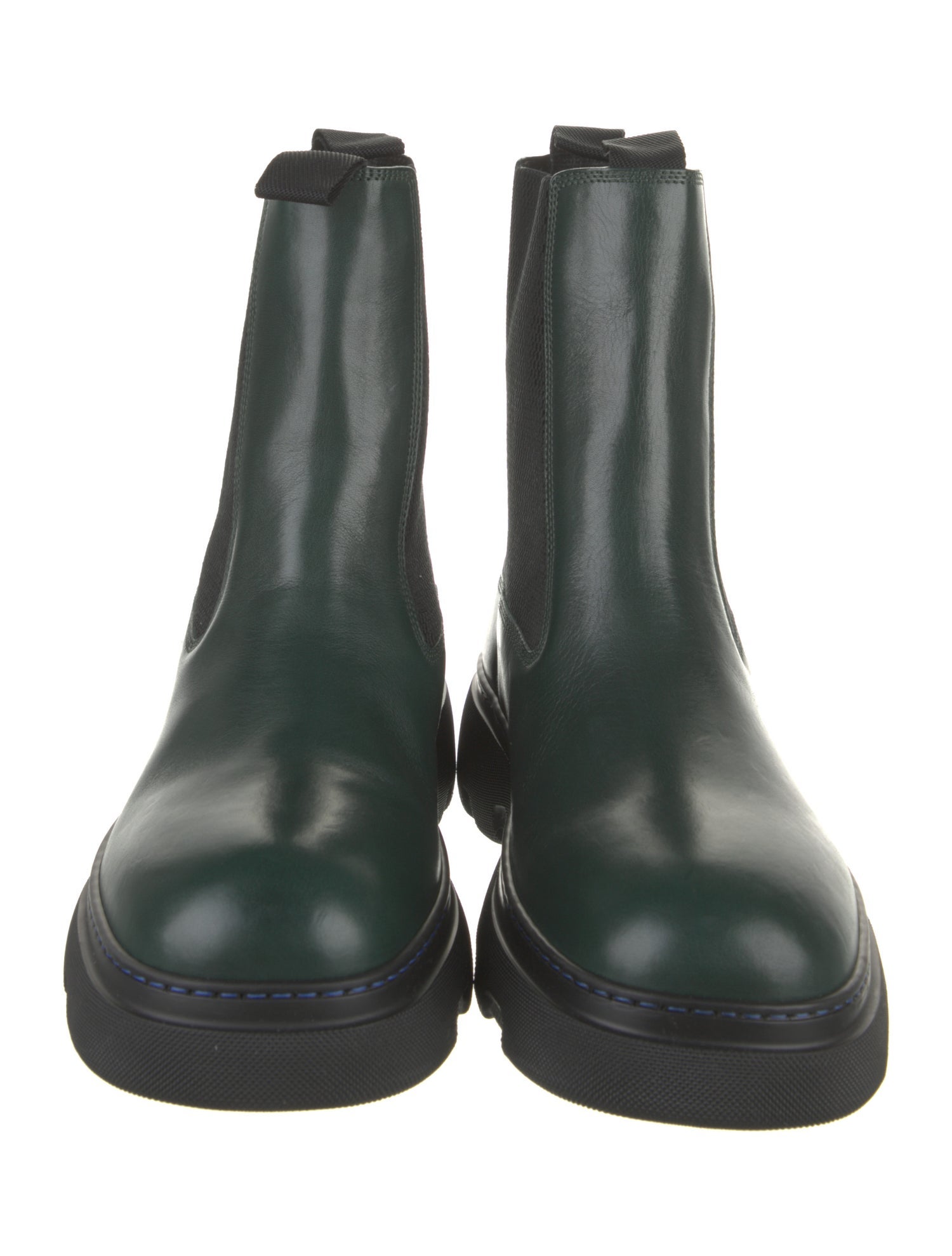 Burberry Leather Chelsea Boots