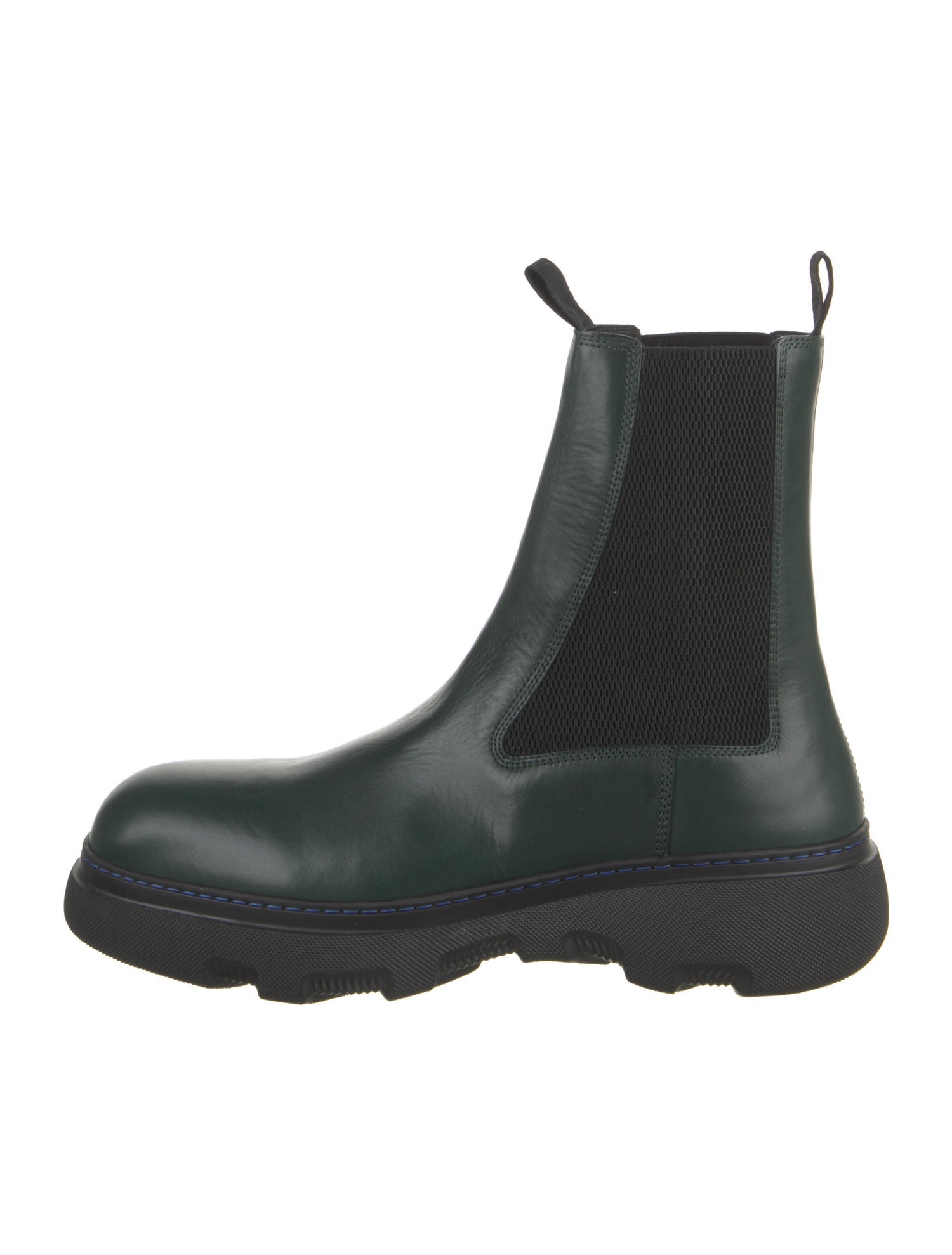 Burberry Leather Chelsea Boots